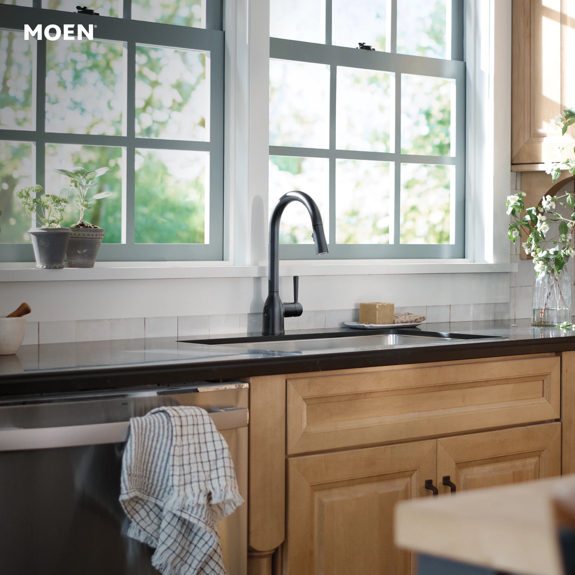 Moen 87233EWBL Kitchen-Faucets - View #8