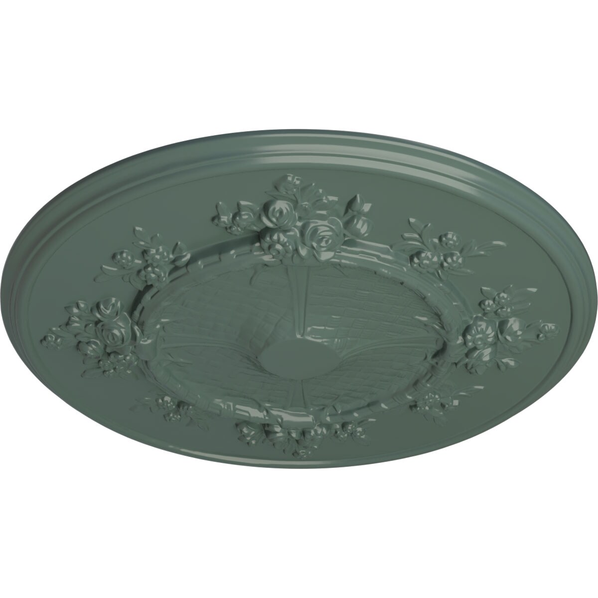 Ekena Millwork CM27FLCBF Ceiling-Medallions - View #2