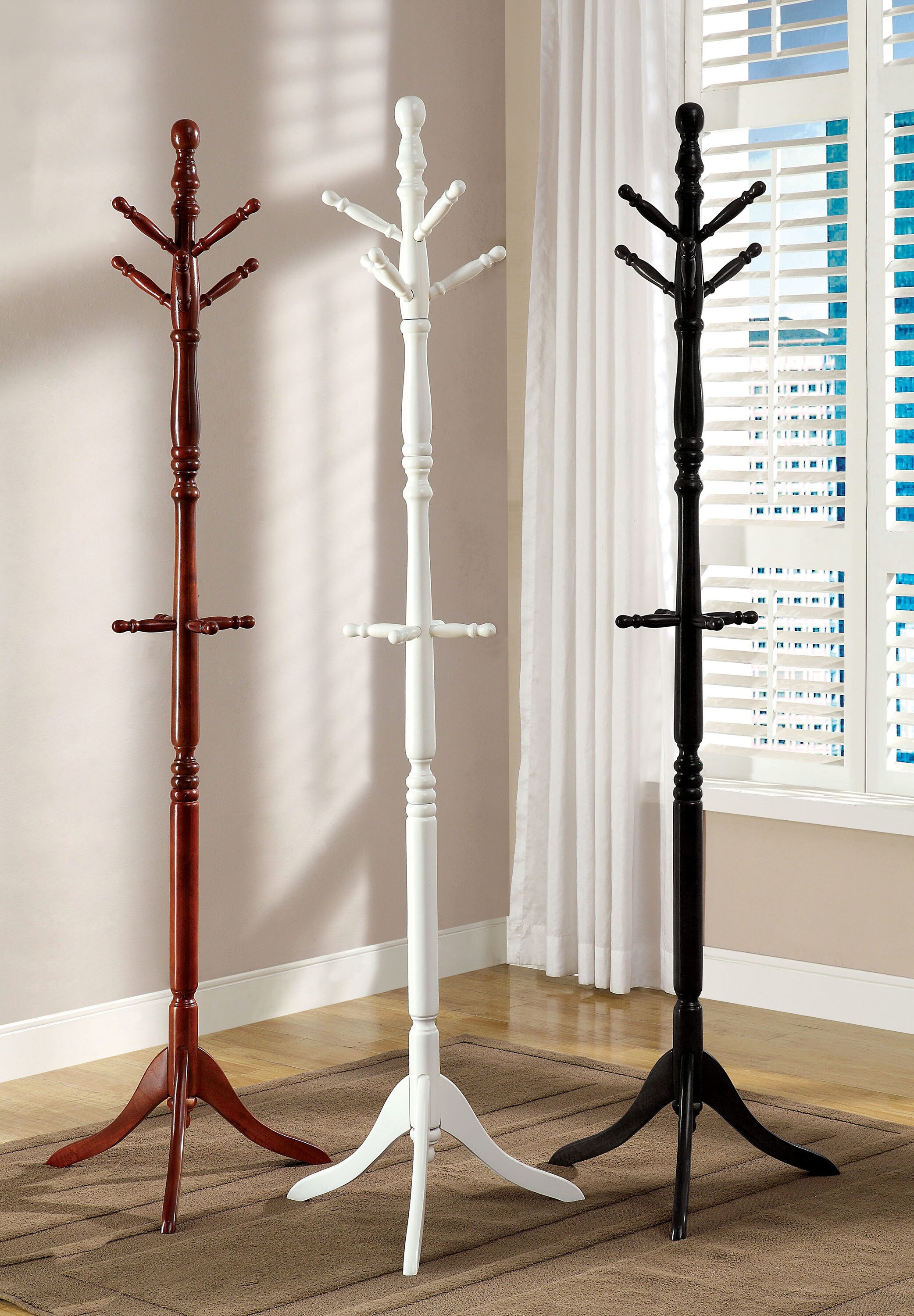 Furniture of America IDF-AC6211BK Coatrack-Stands-Pedestals - View #7