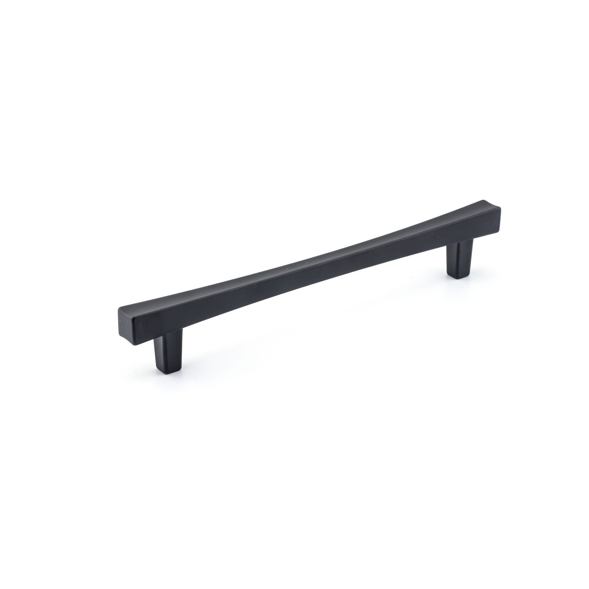 Richelieu BP7227160900 Westmount 6-5/16-in , 160mm Center to Center Matte Black Rectangular Handle
