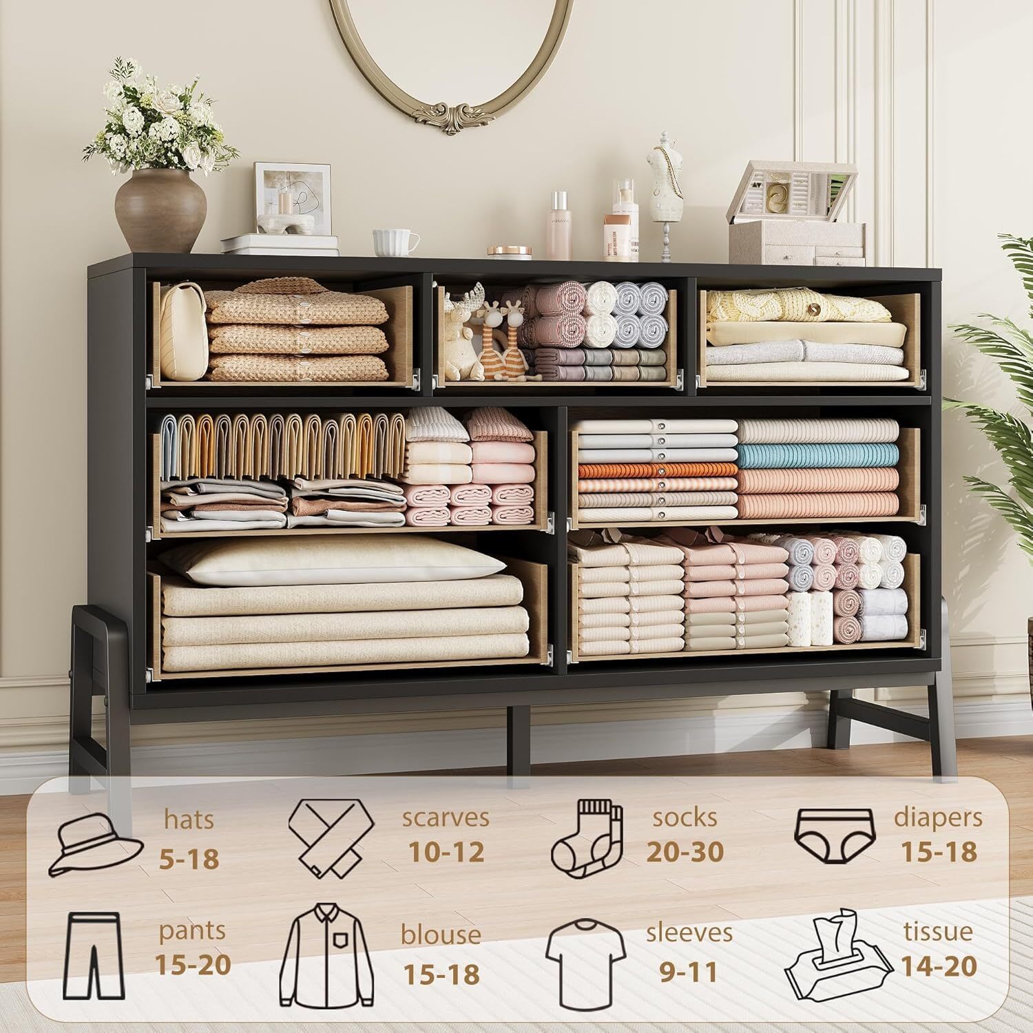 Qeetex NB-PHO34V64WLK dressers - View #5