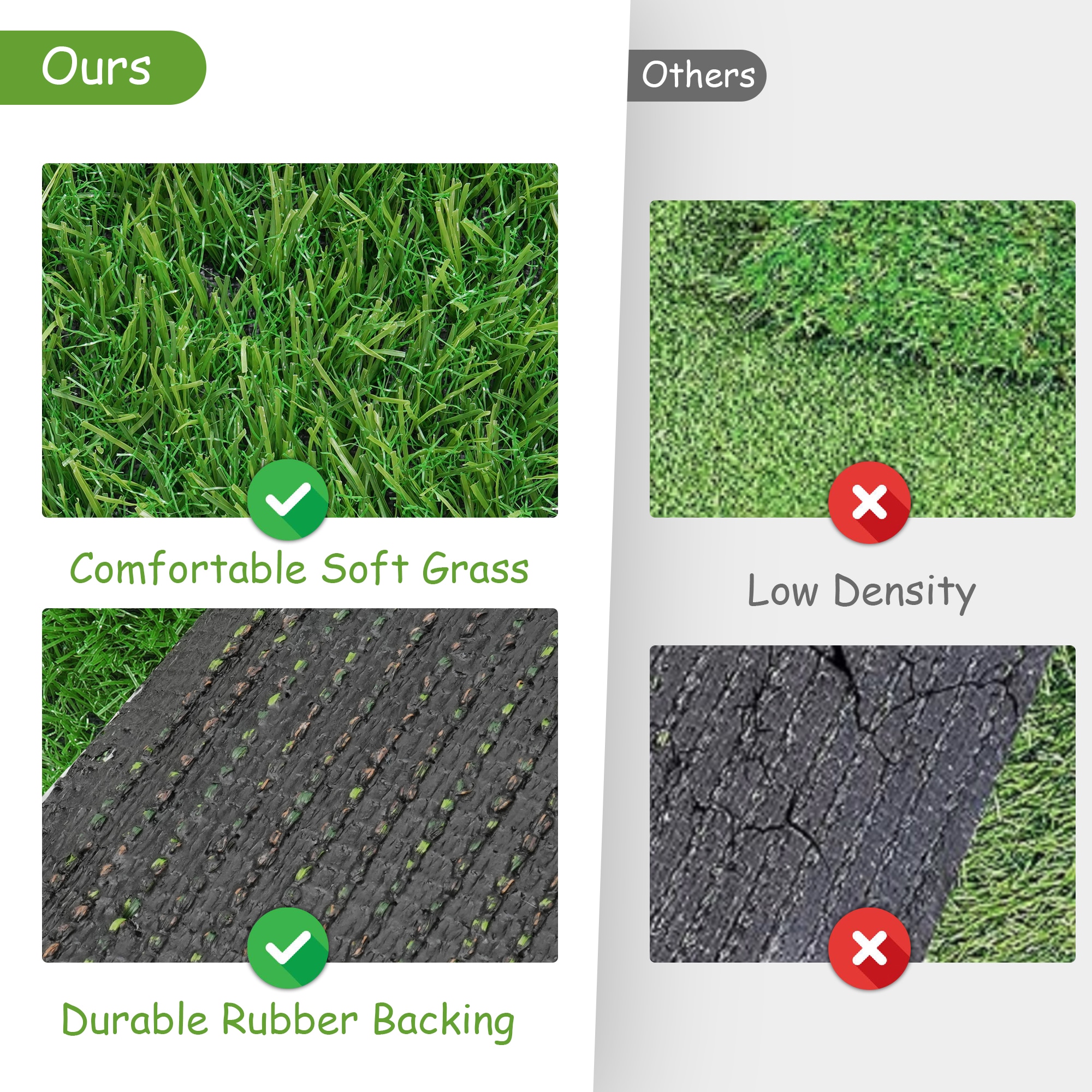 Homsee V-KF020435-02 Precut-Artificial-Grass - View #9