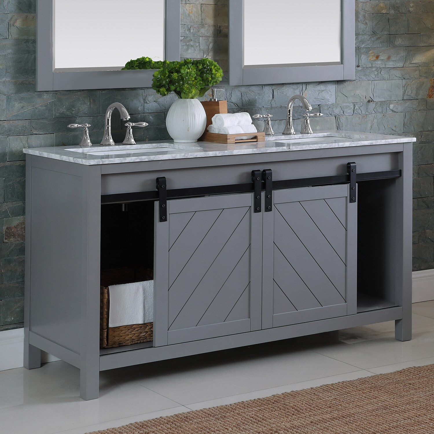 Altair 536060-GR-CA Bath-Vanity-Combo - View #9