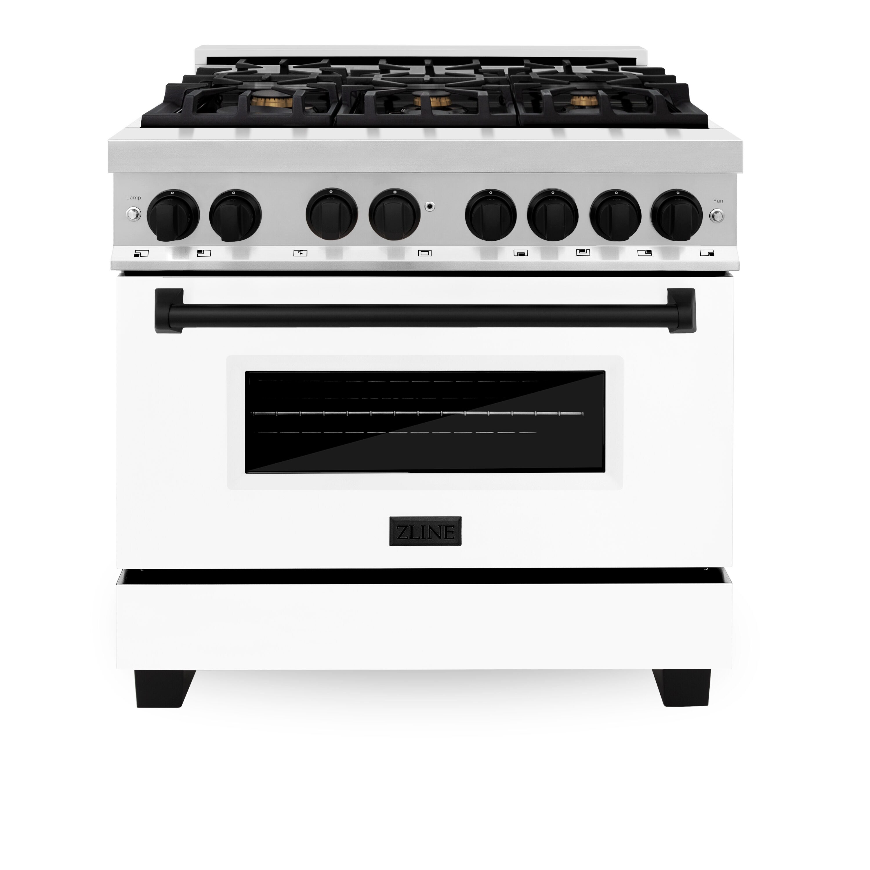 ZLINE KITCHEN & BATH RAZ-WM-36-MB Dual-Fuel-Ranges - View #2