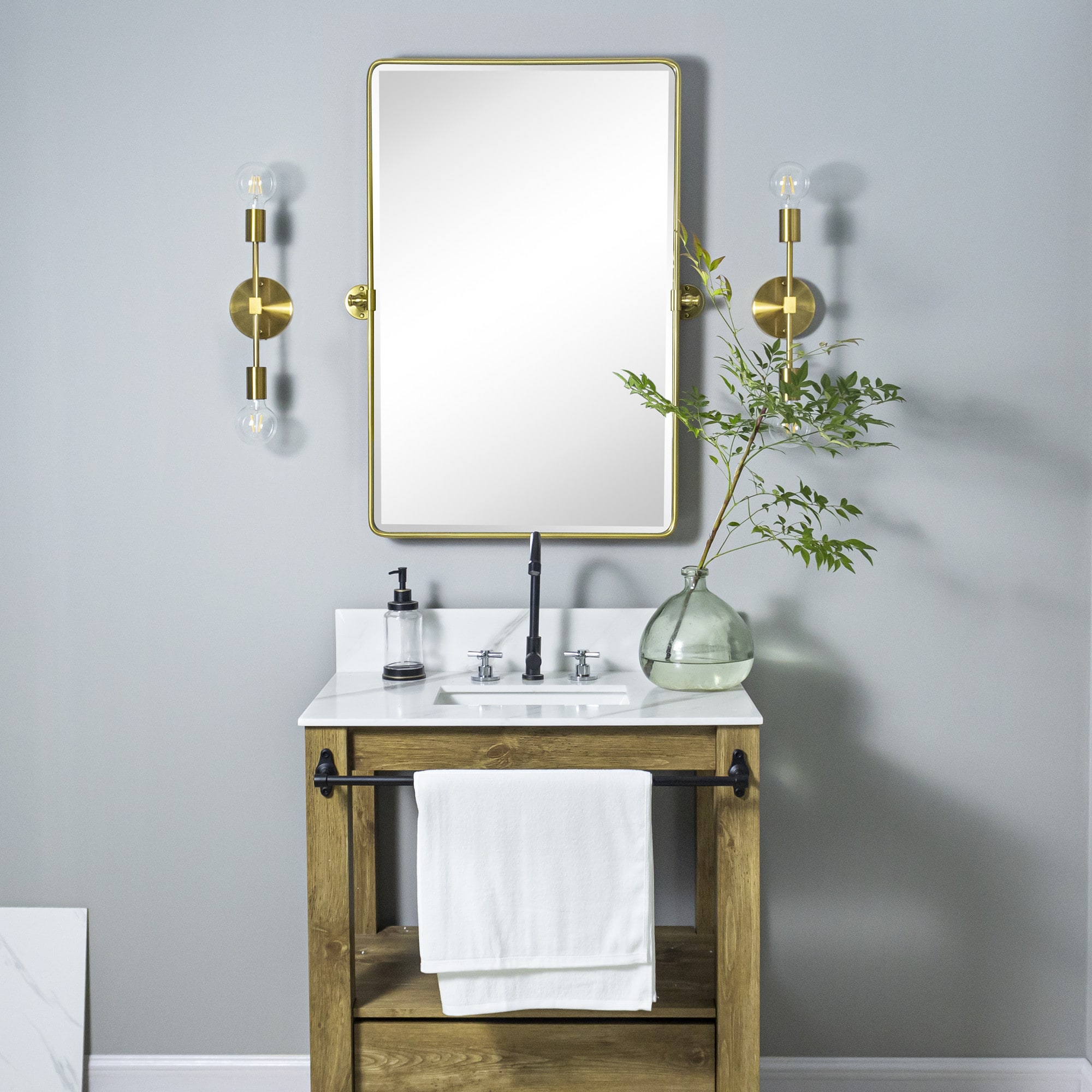 TEHOME GC-00228 Framed-Bath-Mirrors - View #3