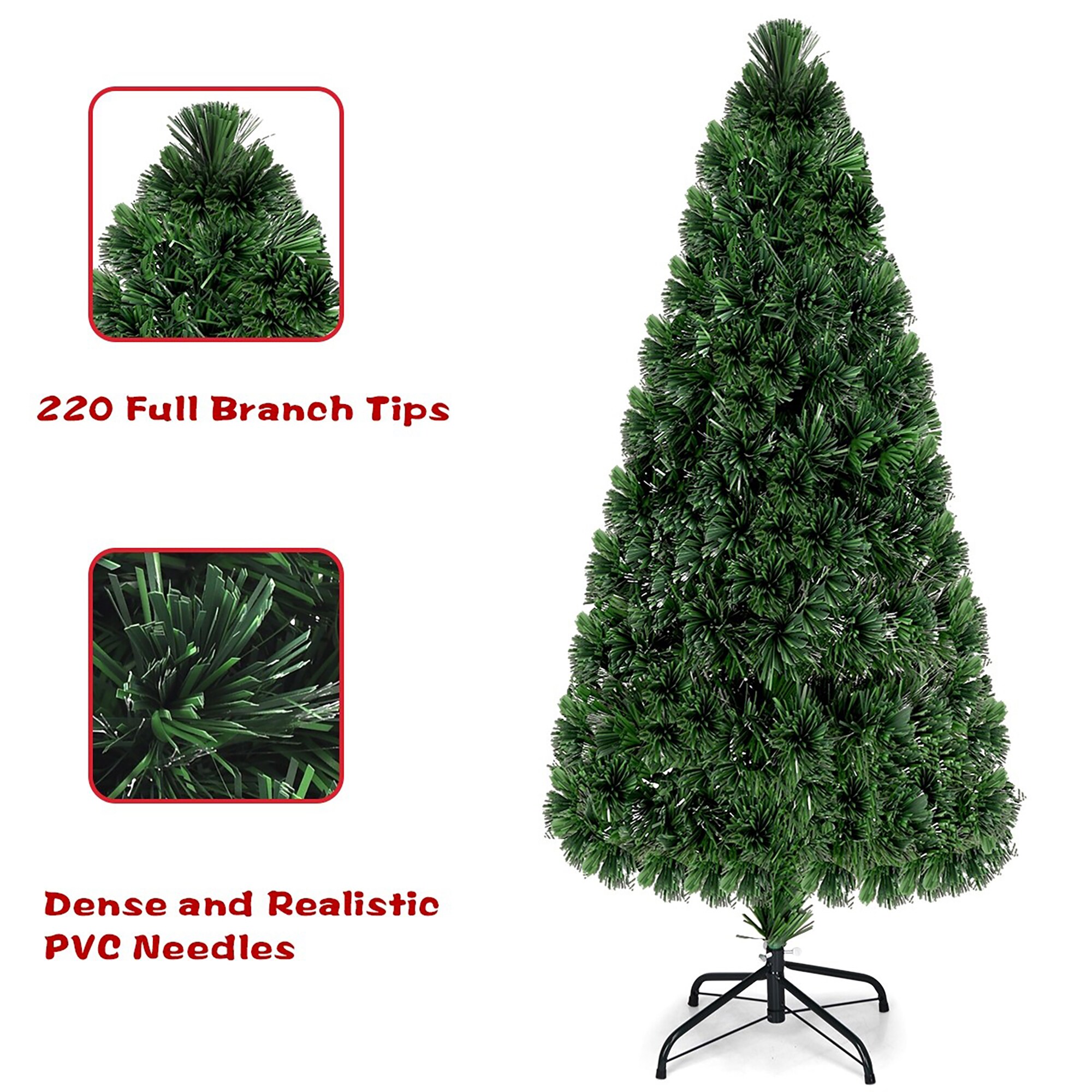 Forclover ALHY-23CM6 Artificial-Christmas-Trees - View #2