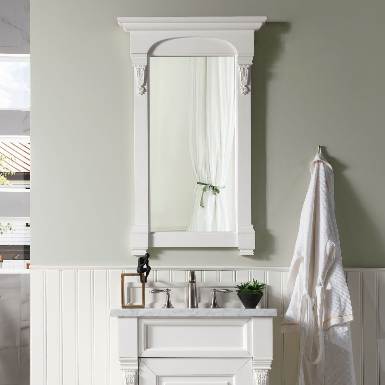 James Martin Vanities 147-M26-BW Framed-Bath-Mirrors - View #5