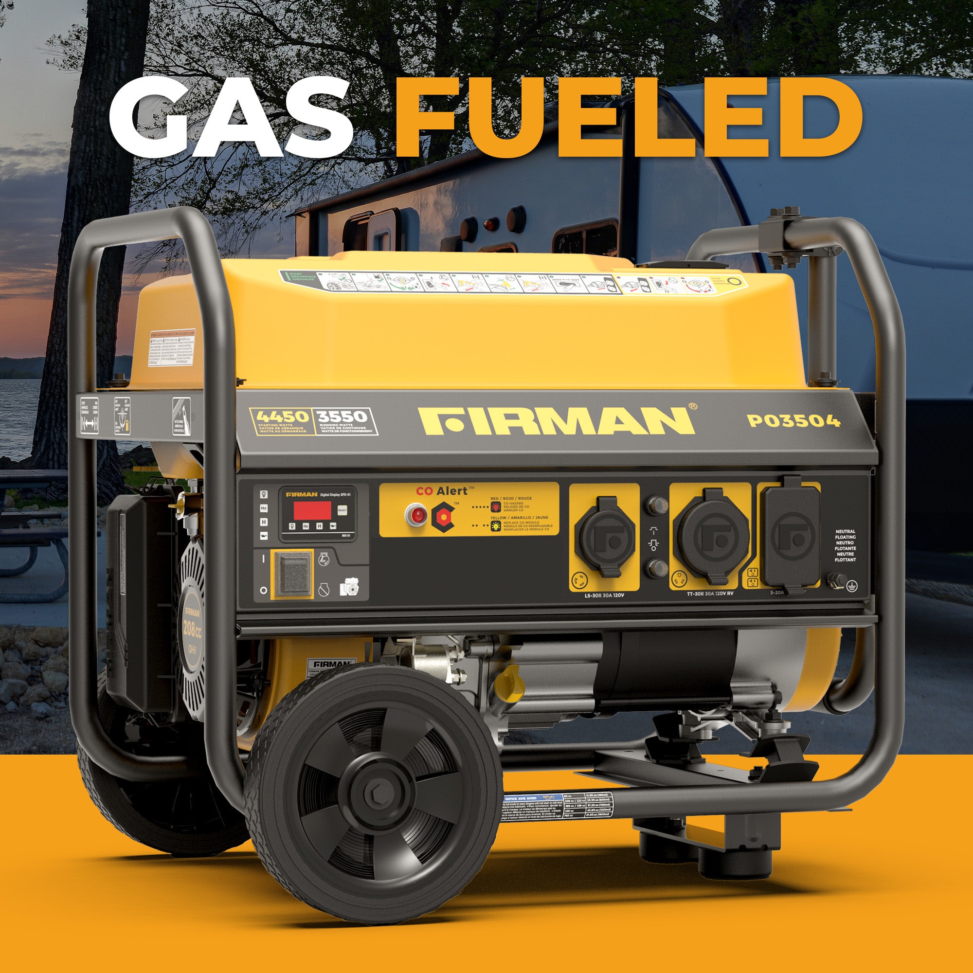 Firman P03504 Portable-Generators - View #4