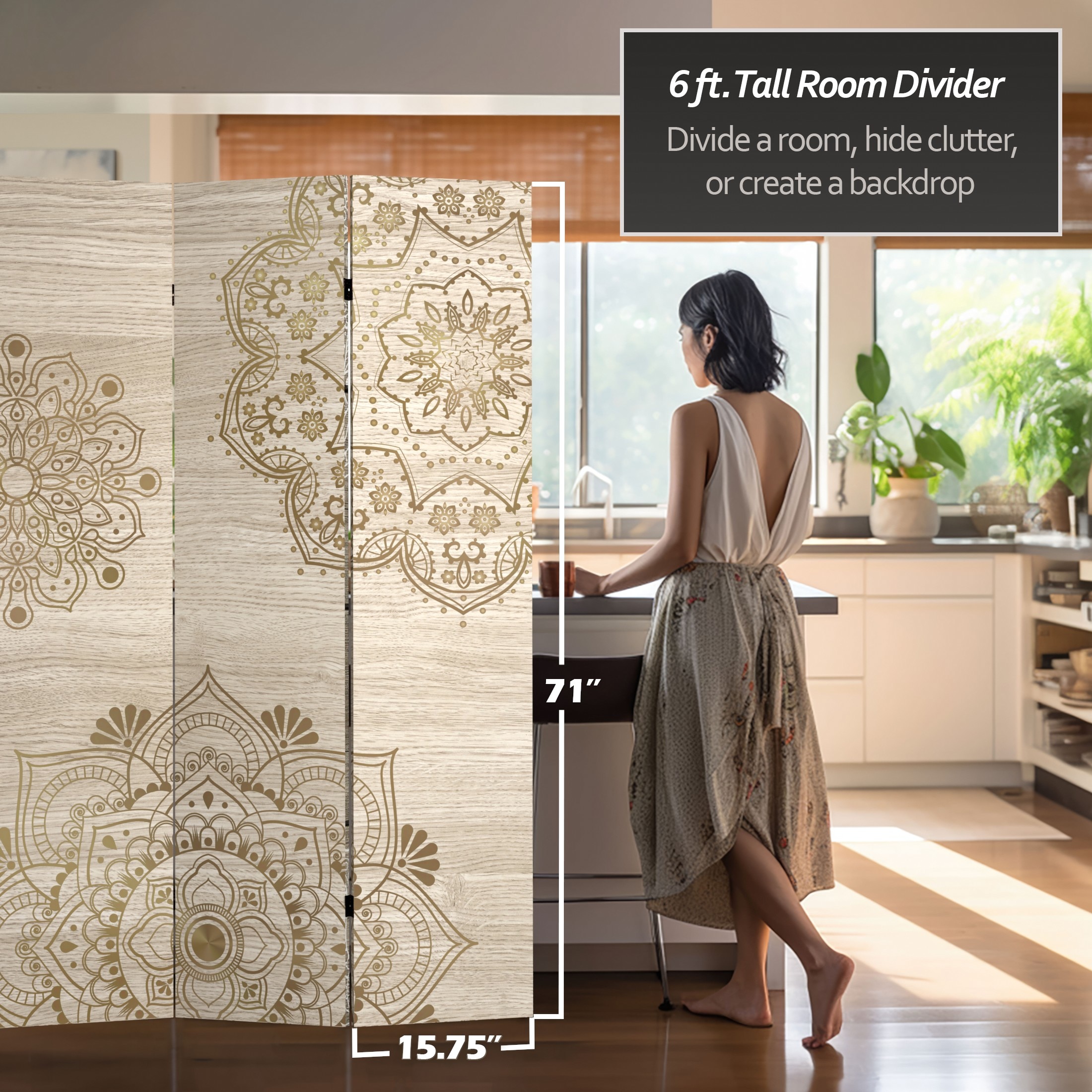 Red Lantern CAN-MAND1 Indoor-Privacy-Screens - View #4