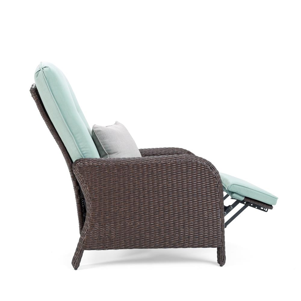 sawyer recliner patio chair with cushion