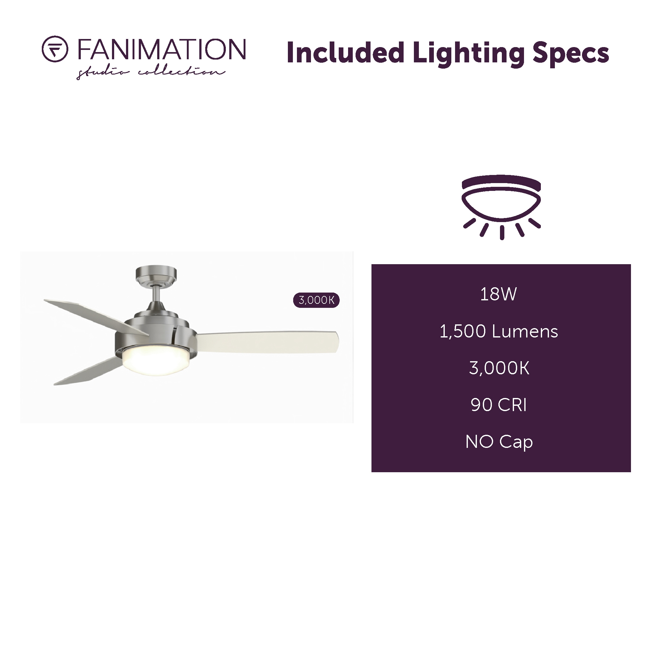 Fanimation Studio Collection LP8081BLBN Ceiling-Fans - View #10