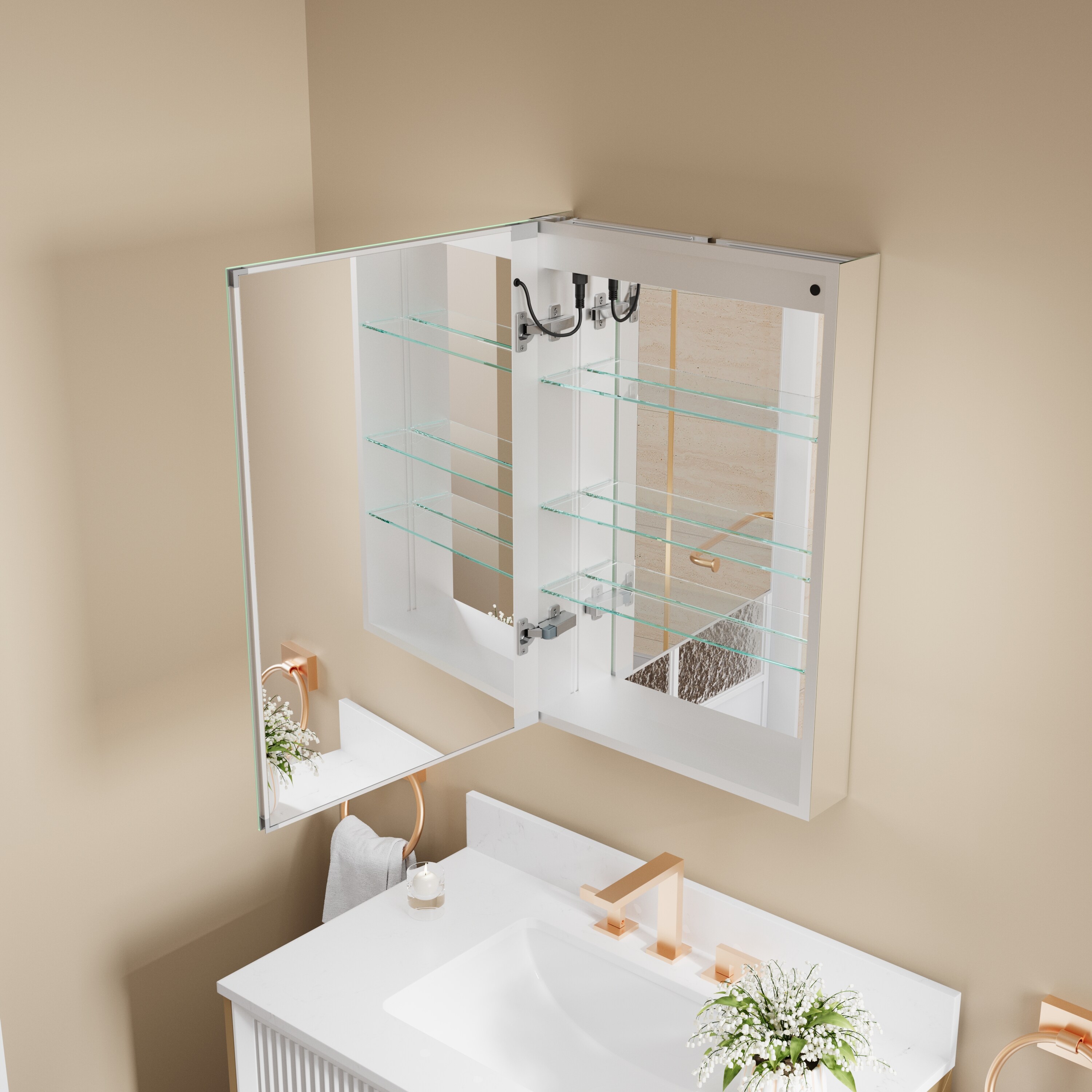CALVON CLW42030L Bathroom-Medicine-Cabinets - View #6