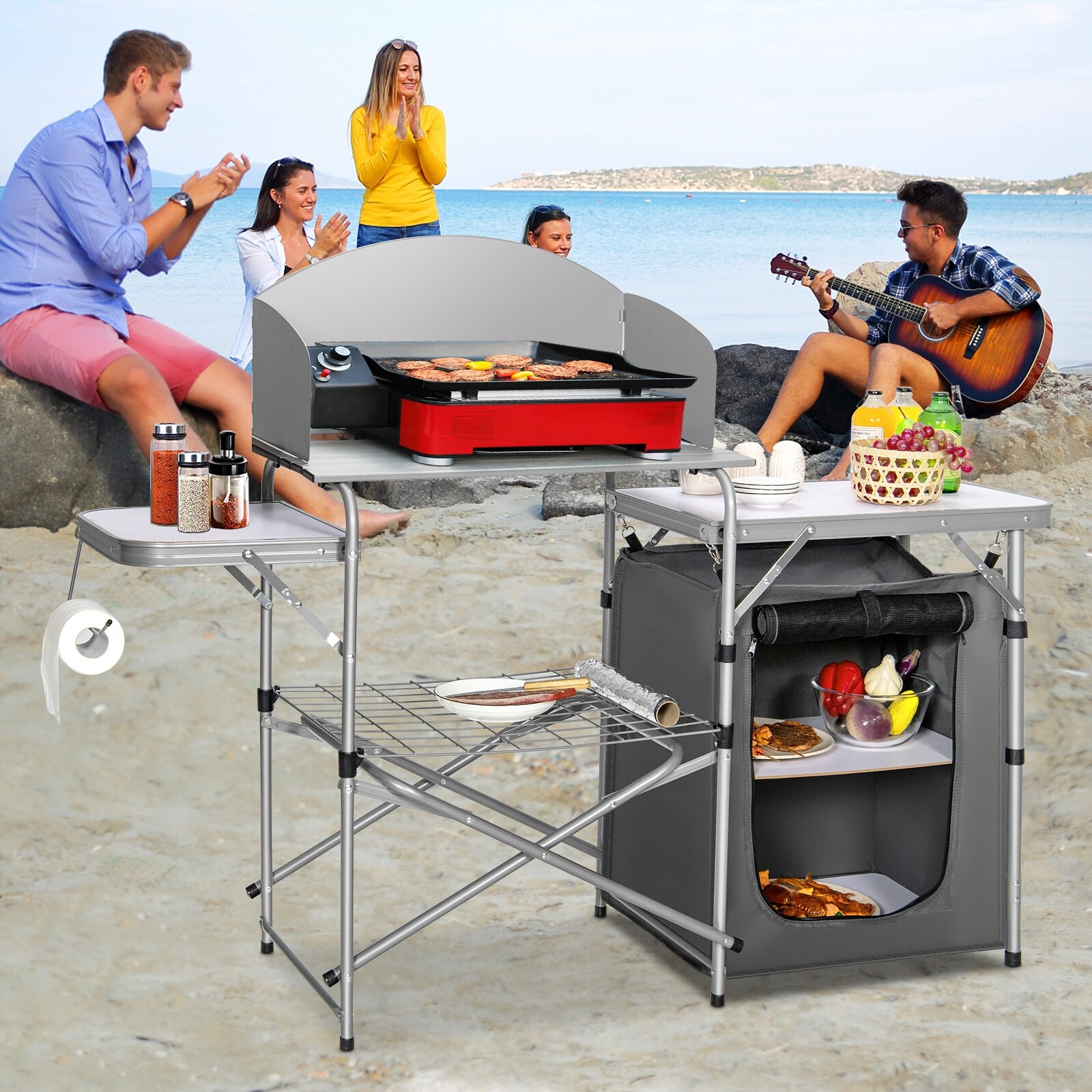 Slickblue D-CO-RG24507PO Picnic-Tables - View #2