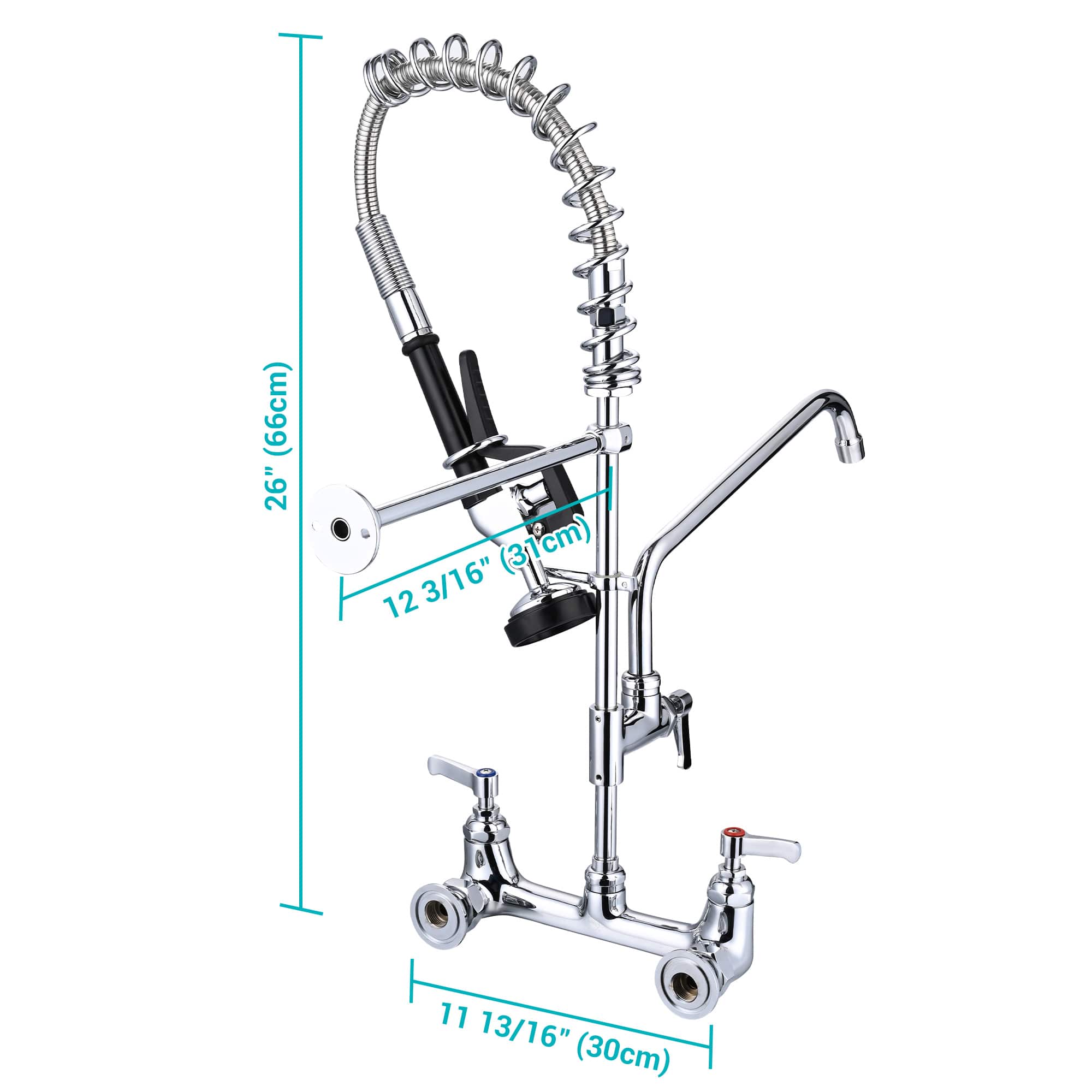 Yescom 81FAU008-23WM-CHR-LO Kitchen-Faucets - View #7