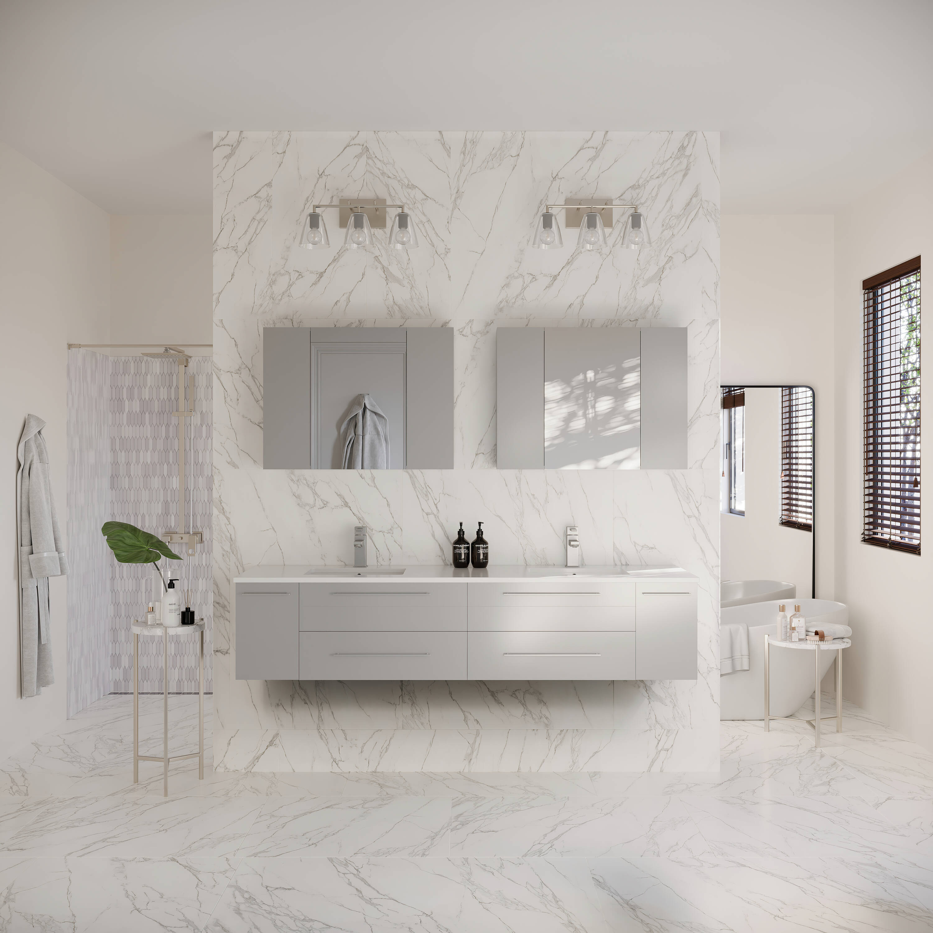 Fresca FVN6172GR-UNS-D Bath-Vanity-Combo - View #5