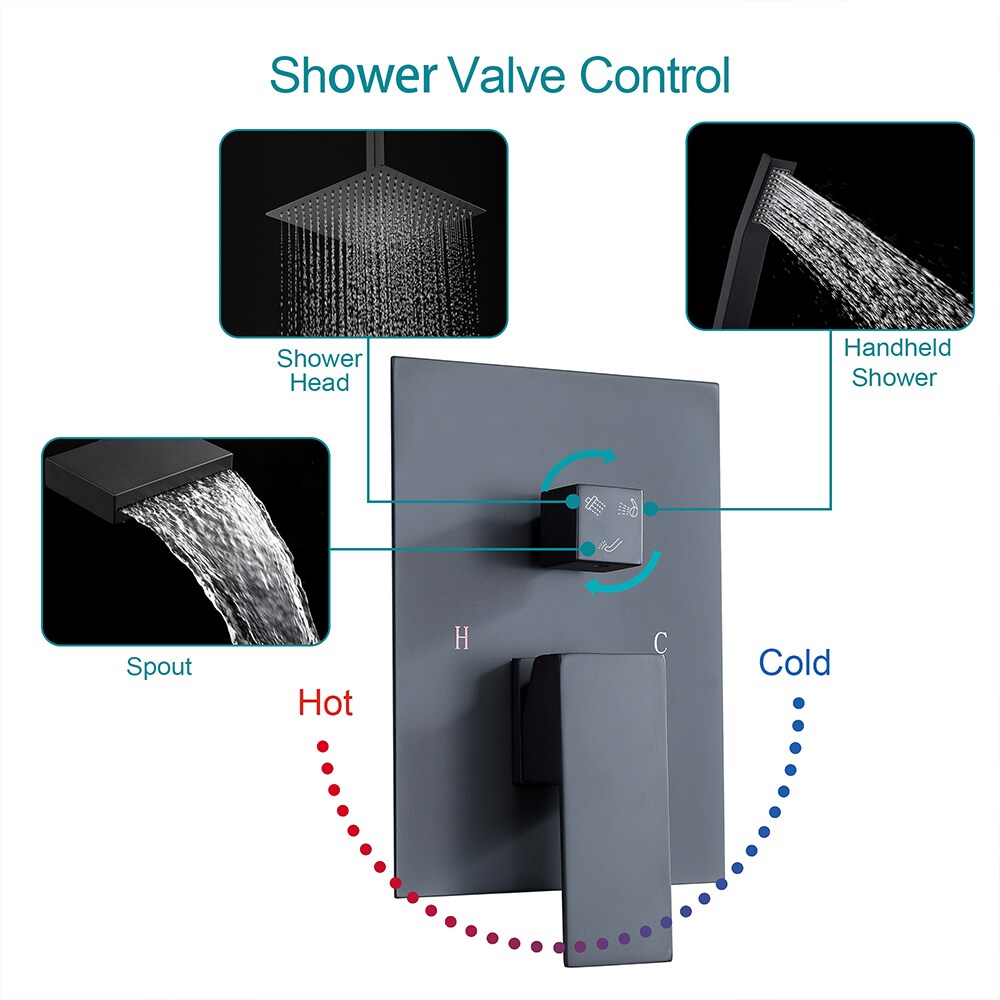 KICHAE KSHL013ZB Showerhead-Bar-Panels - View #5