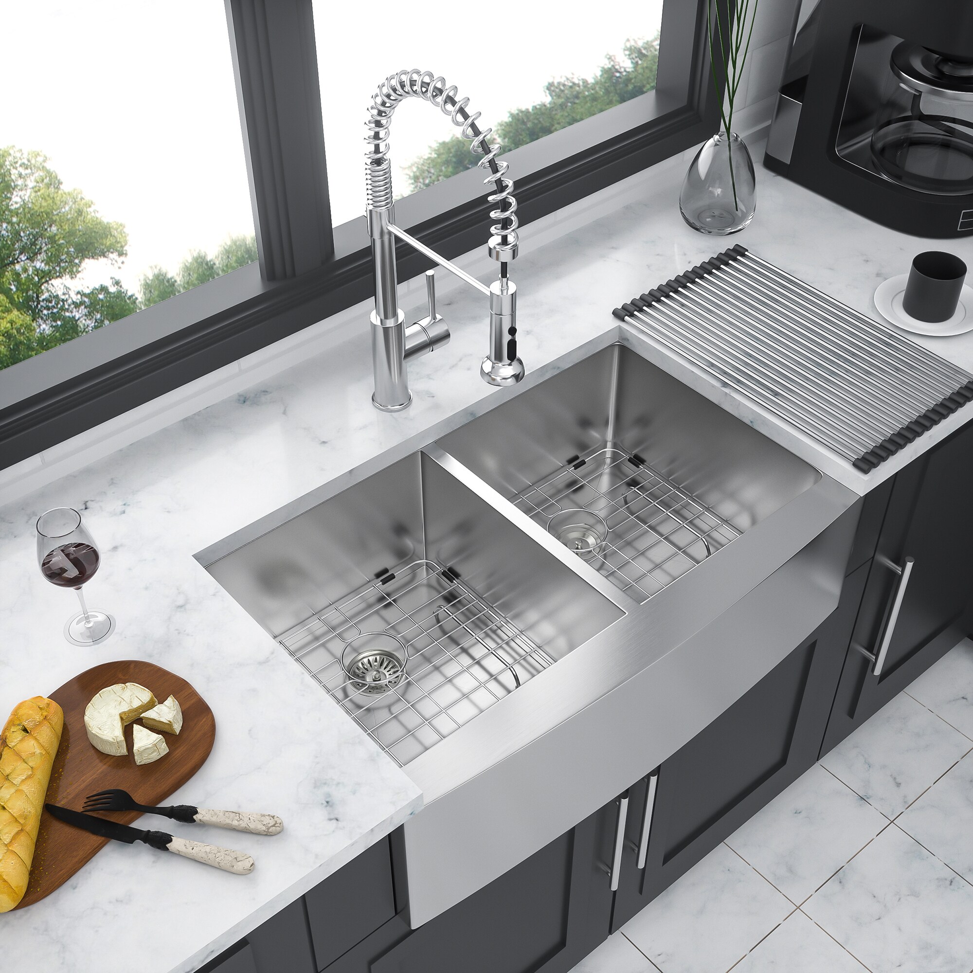 Lordear H-LA3321R2-55 Kitchen-Sinks - View #7