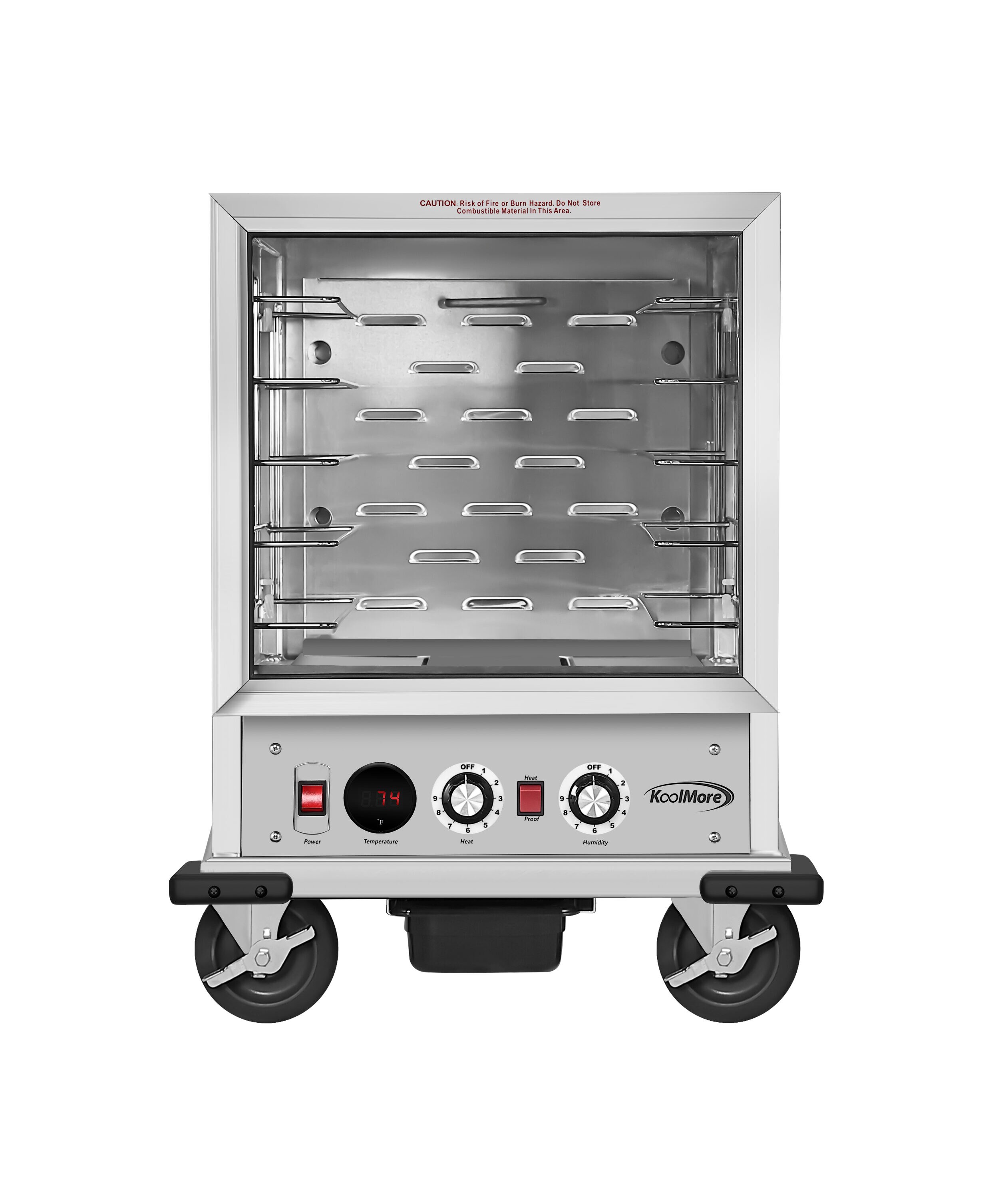 KoolMore LOW-KM-CHP12-WNGL Buffet-Servers - View #4