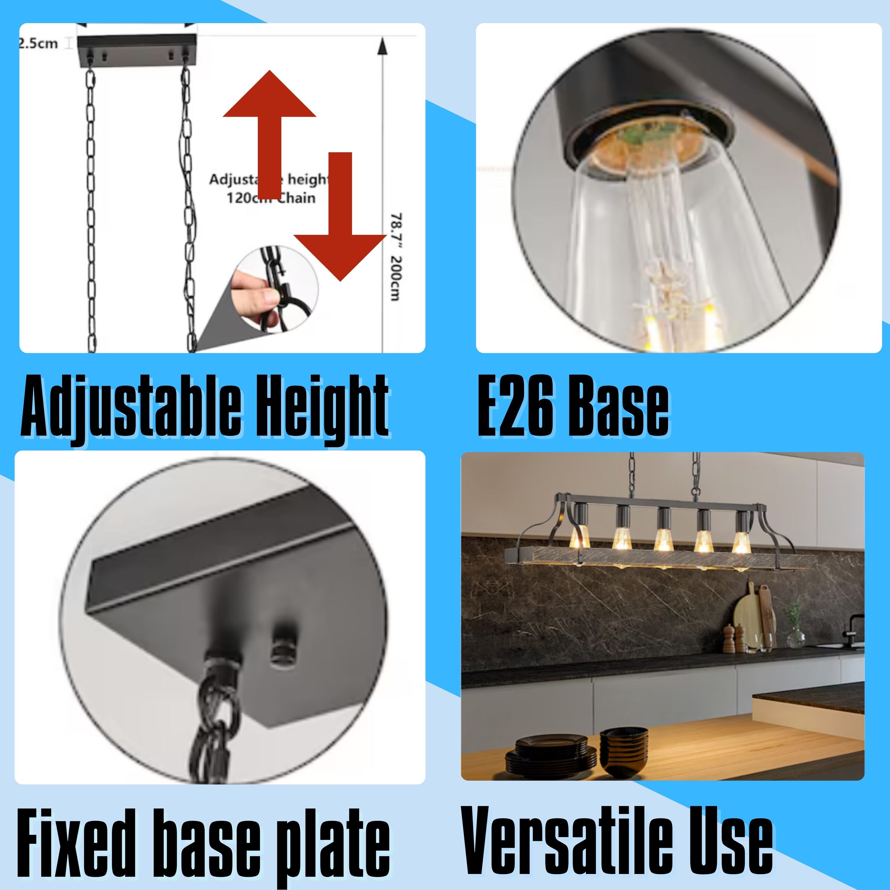 ToolCat BZ-3-3-SN Pendant-Lights - View #2