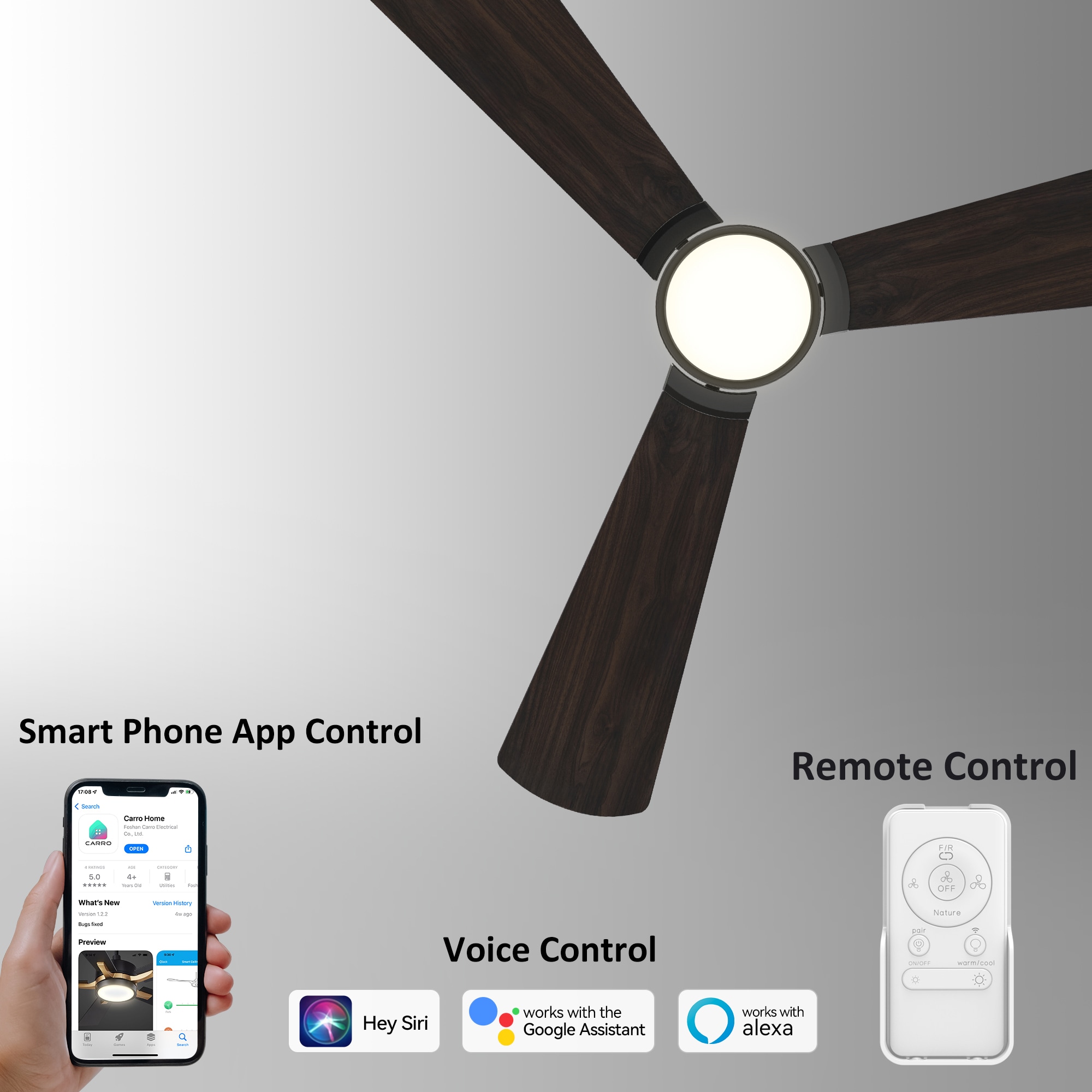 CARRO USA LS563B3-L22-B5-1 Ceiling-Fans - View #2