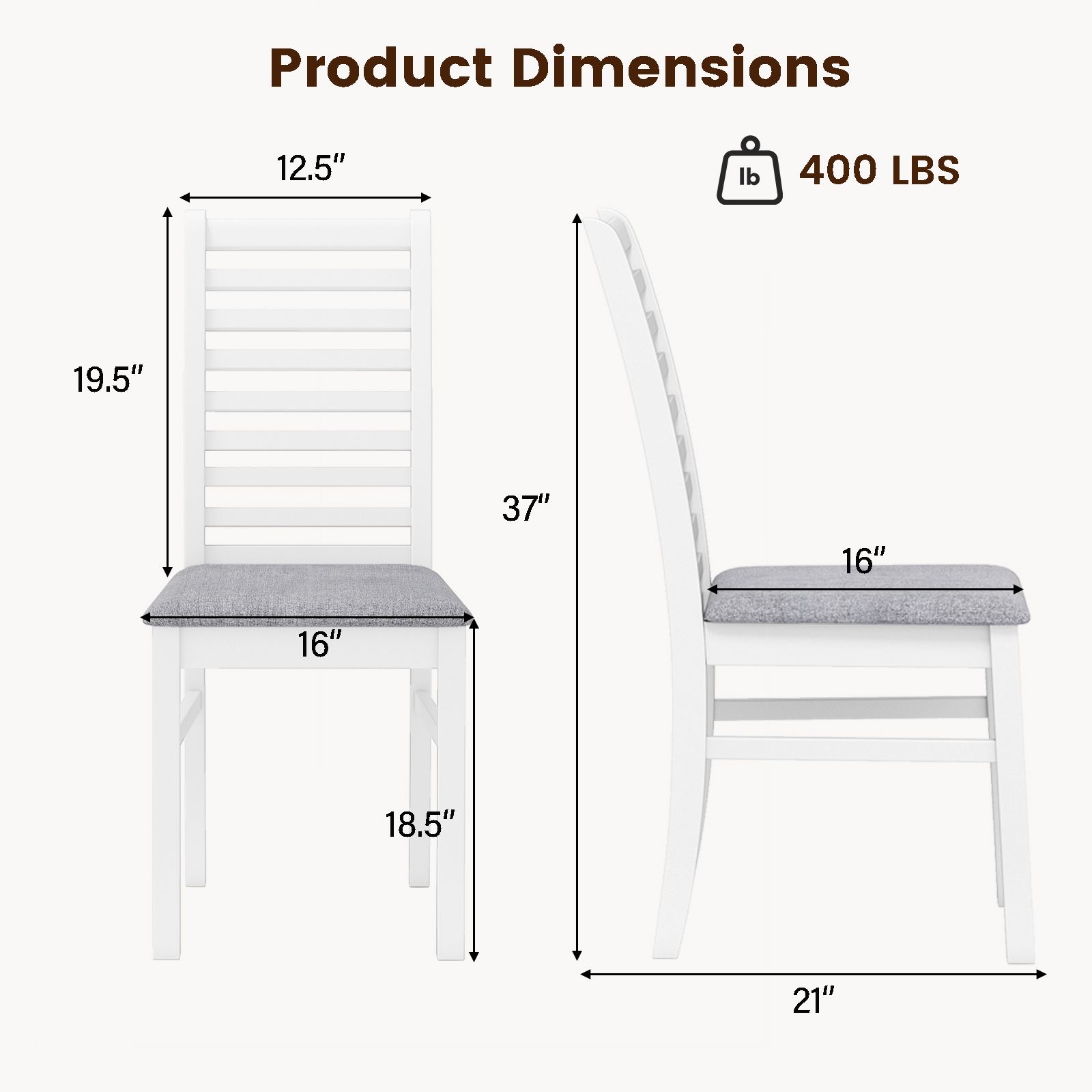 Slickblue D-CO-HW71885CK Dining-Chairs - View #5