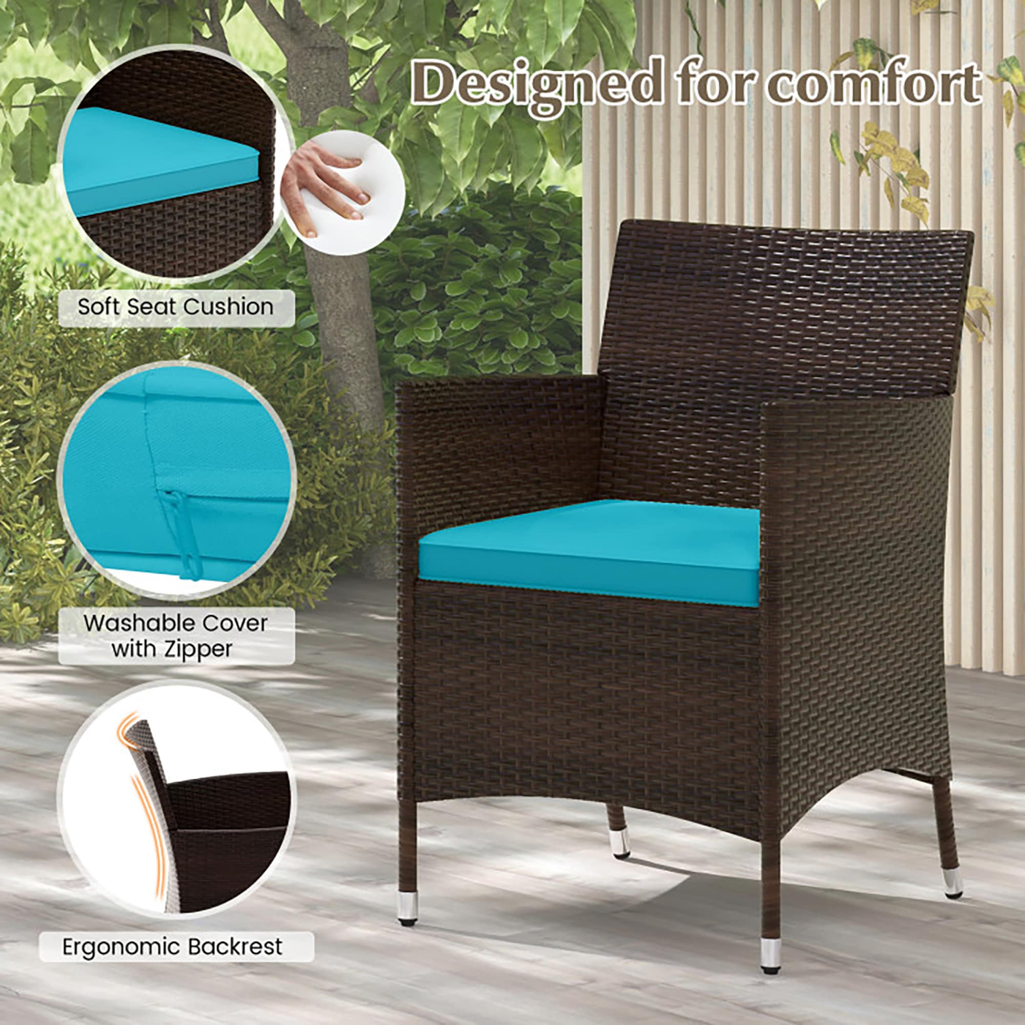 CASAINC WF-HW63214TU-LA Patio-Conversation-Sets - View #7