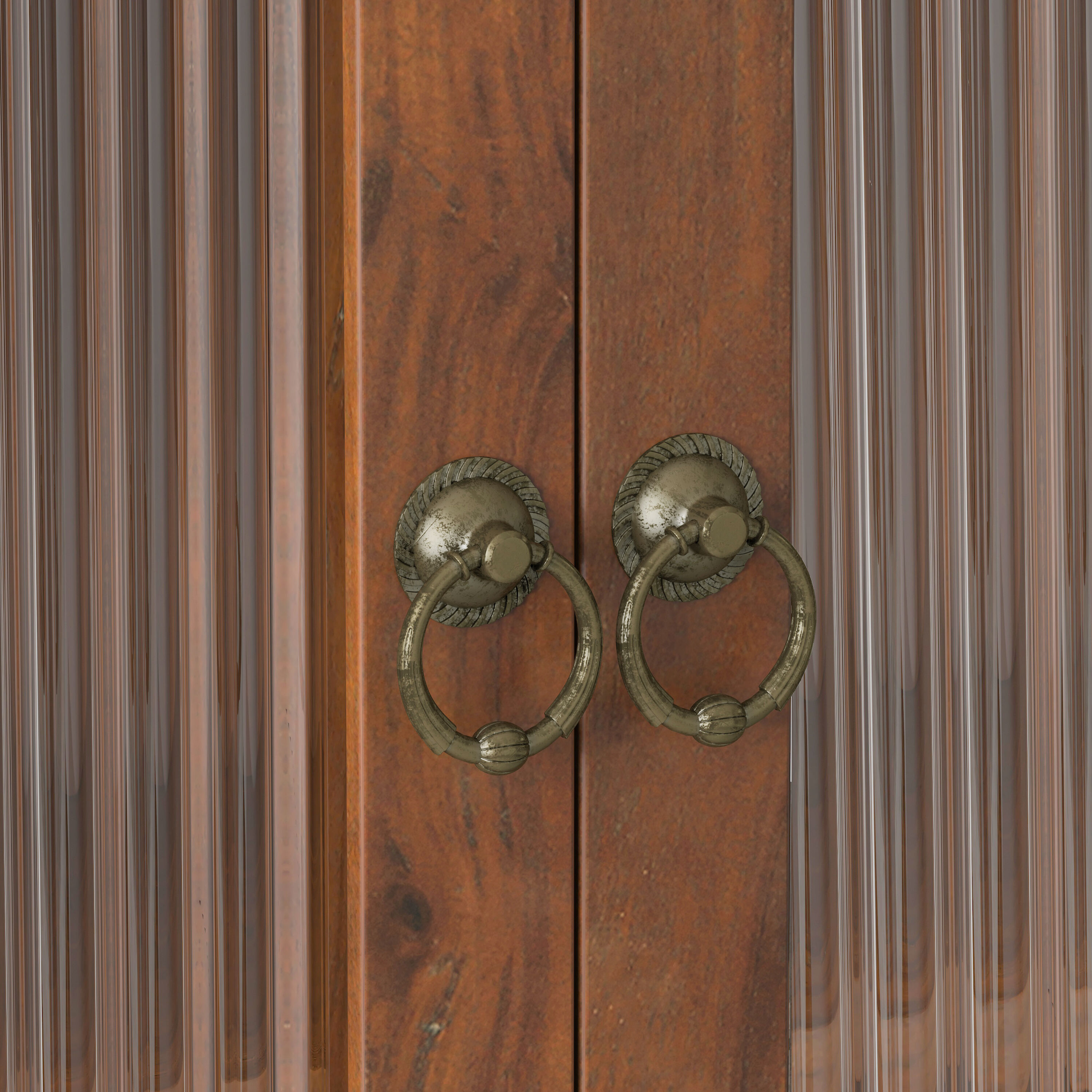 Hrinhom BA01-BROWN Bathroom-Wall-Cabinets - View #5