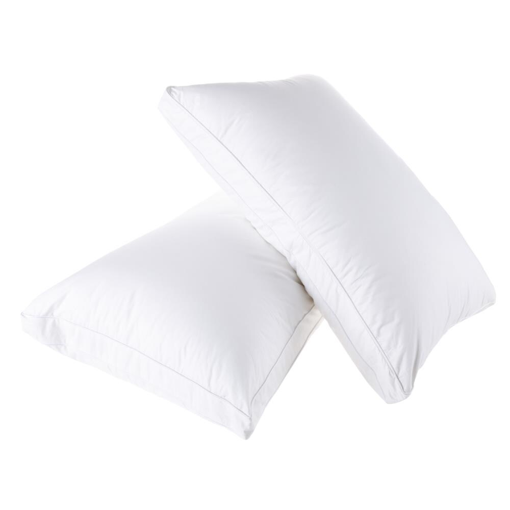 Hastings Home 2-Pack Queen Medium Foam Bed Pillow at Lowes.com