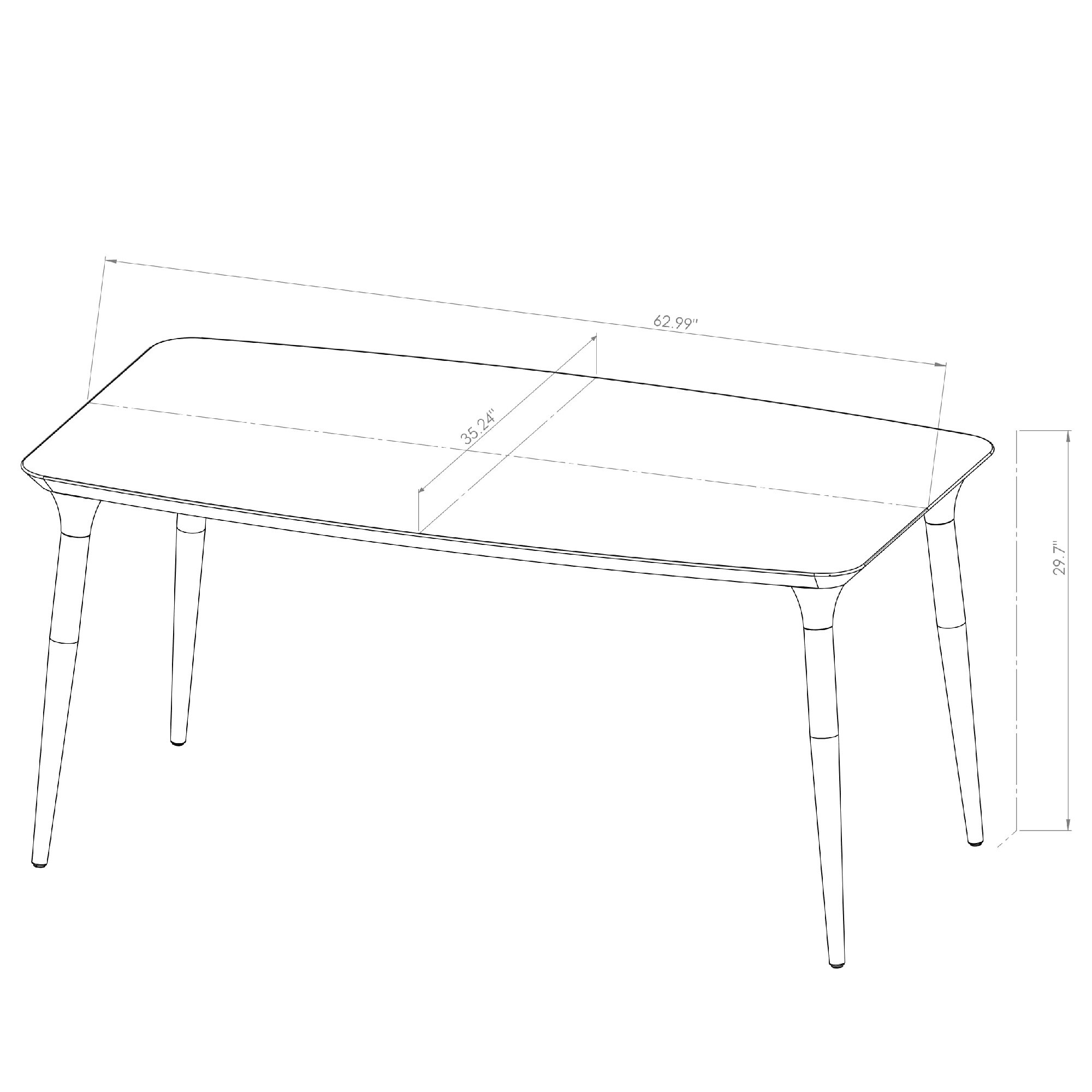 Manhattan Comfort 1015551 Dining-Tables - View #3