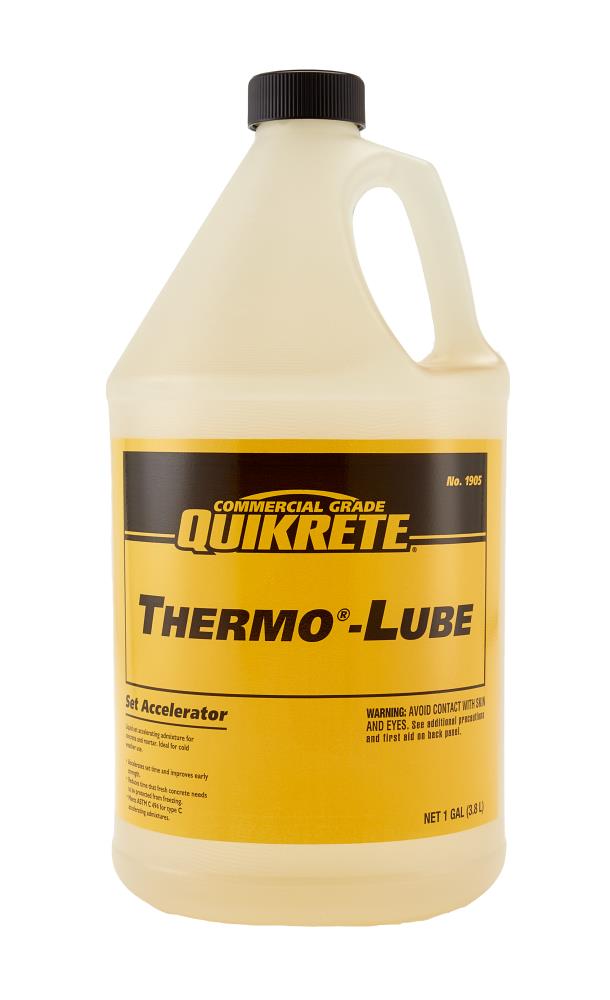 QUIKRETE 190501 Mix Accelerator 1 Gallon(s) Gray Mix accelerator