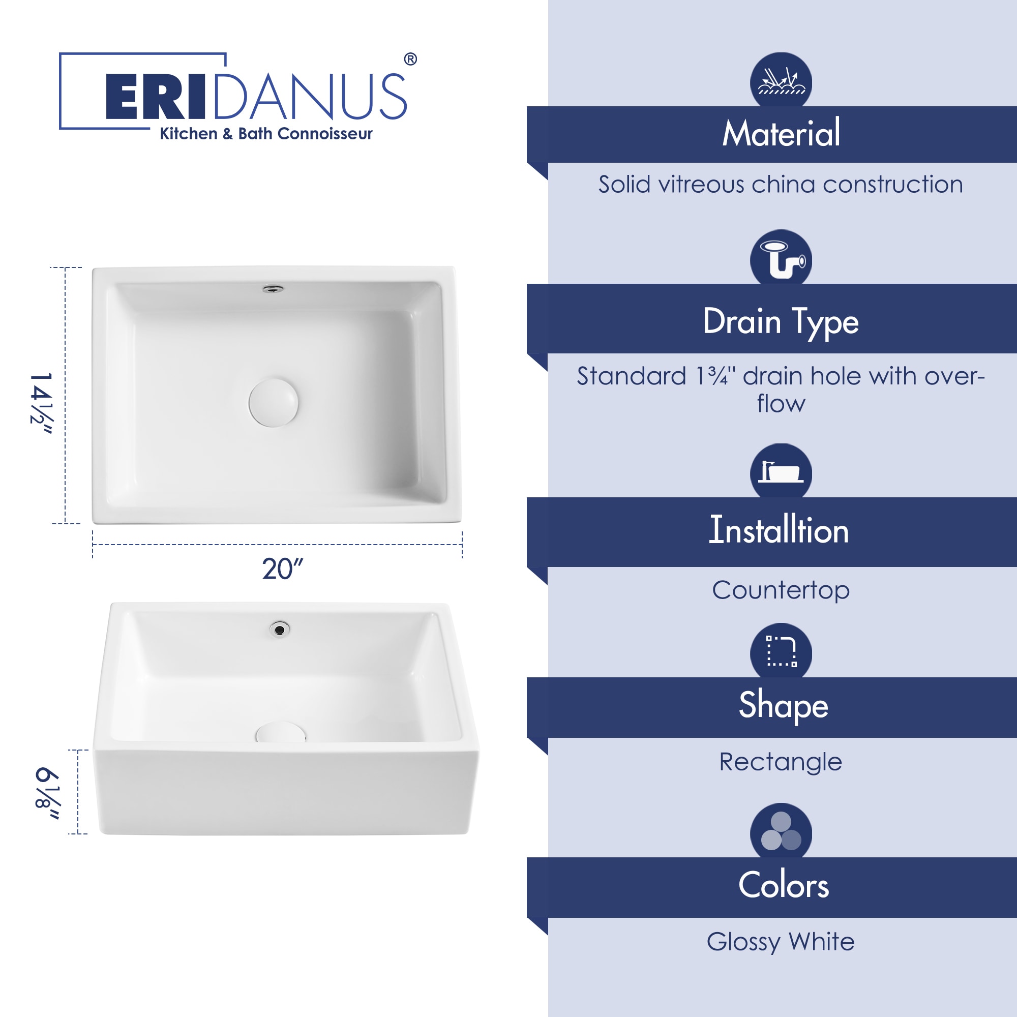 Eridanus ERI-VB-073 Bath-Sink - View #5
