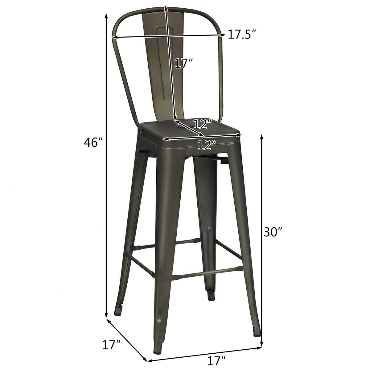 Sumyeg WF-HW66215GUN-LA stools - View #6