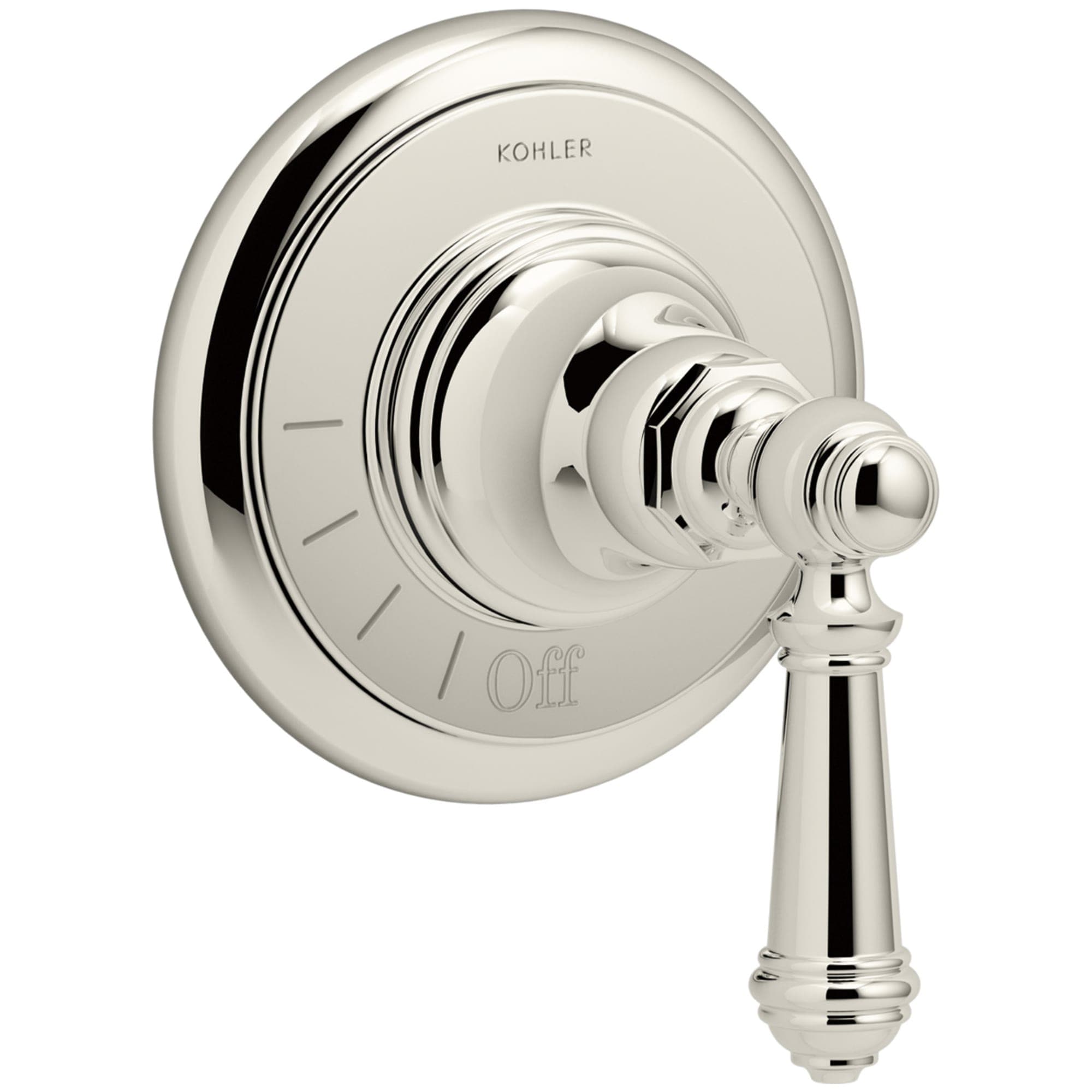 KOHLER T72771-4-SN Vibrant Polished Nickel Lever Shower Faucet Handle