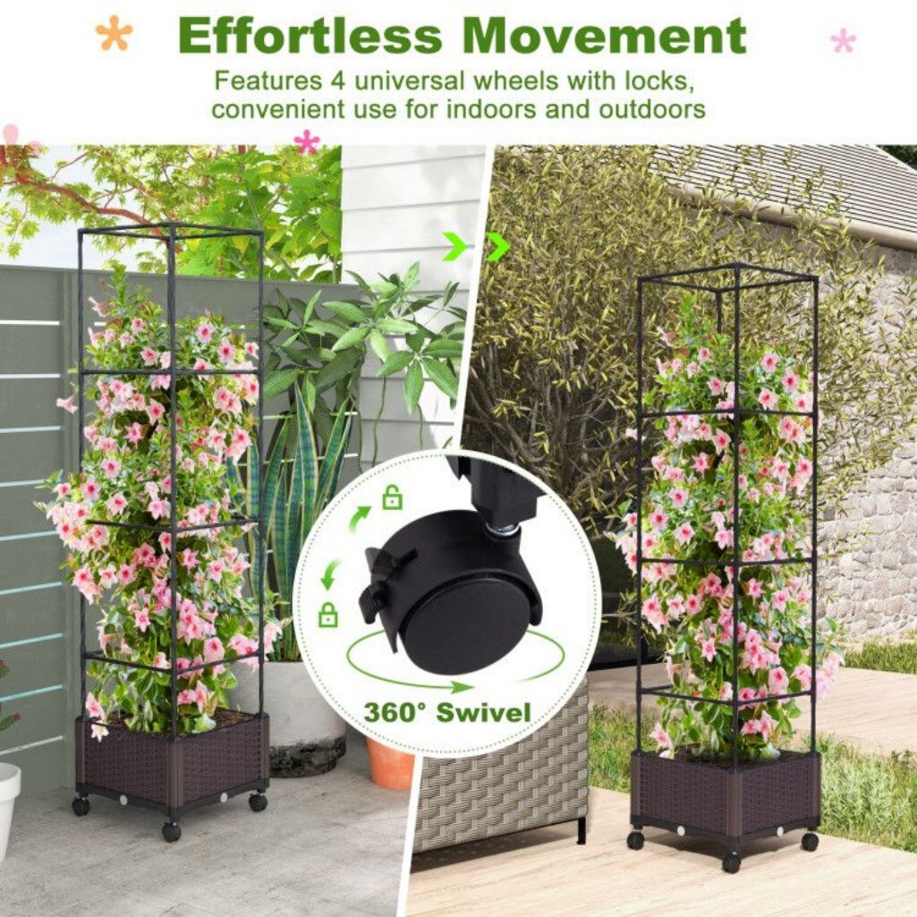 AHIOU HOME ZAAHD-HQRANWGT Garden-Trellis - View #8