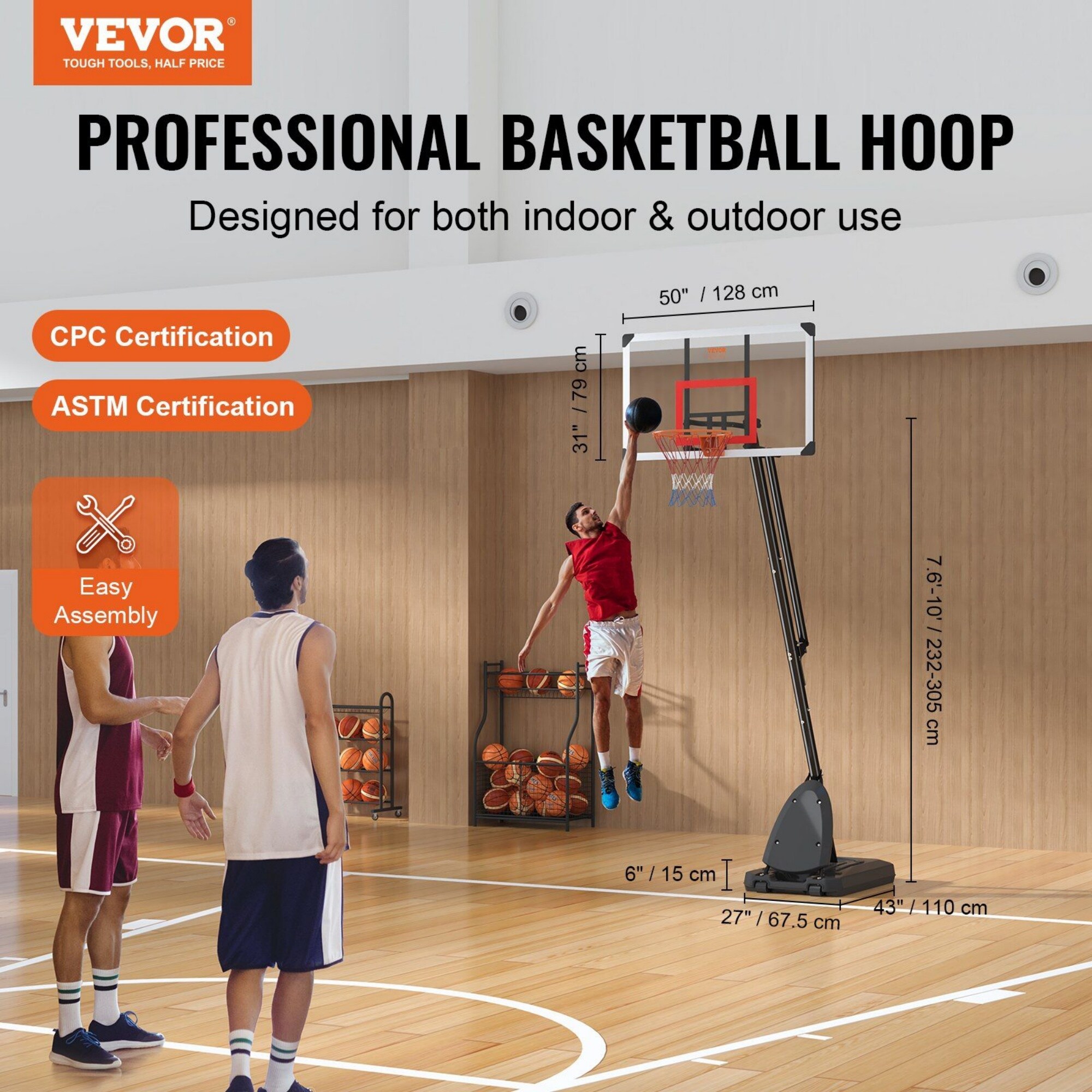 Runesay AF29 Basketball-System - View #6