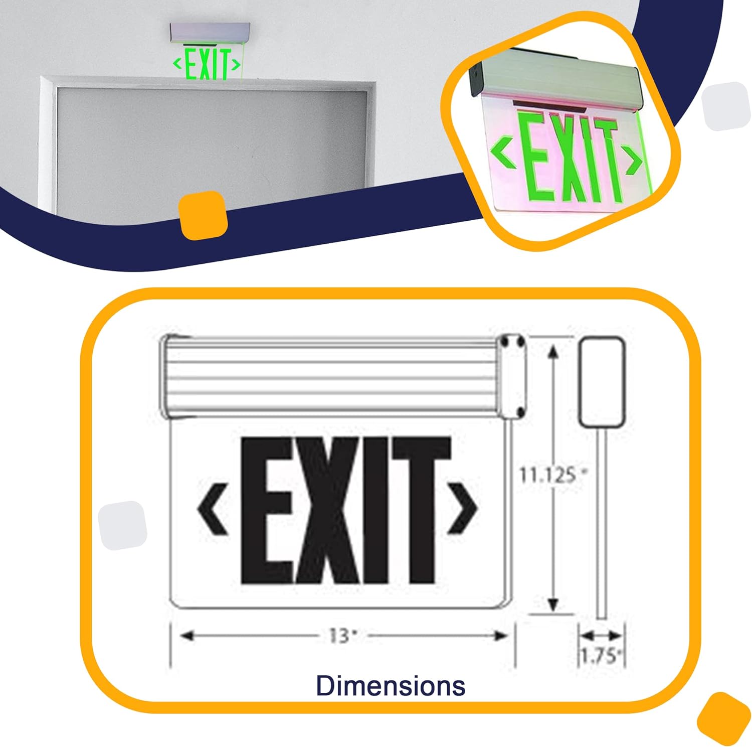 Ciata 20666L Emergency-Exit-Lighting - View #9