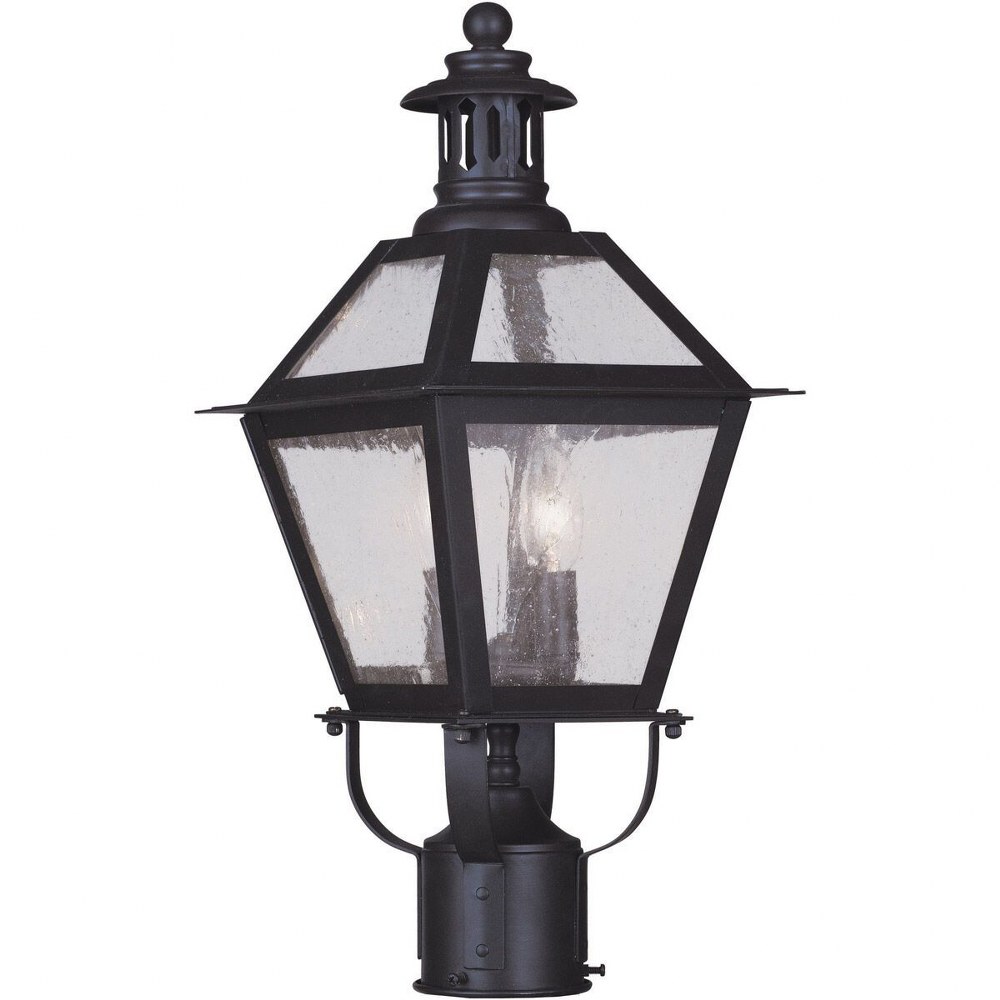 Livex Lighting Waldwick 2 Light Outdoor Wall Lantern 18.5 Inch Tall by Livex - 2041-07