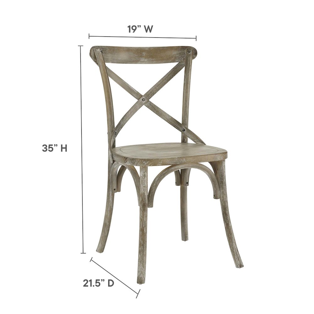 Modway EEI-5564-GRY Dining-Chairs - View #3