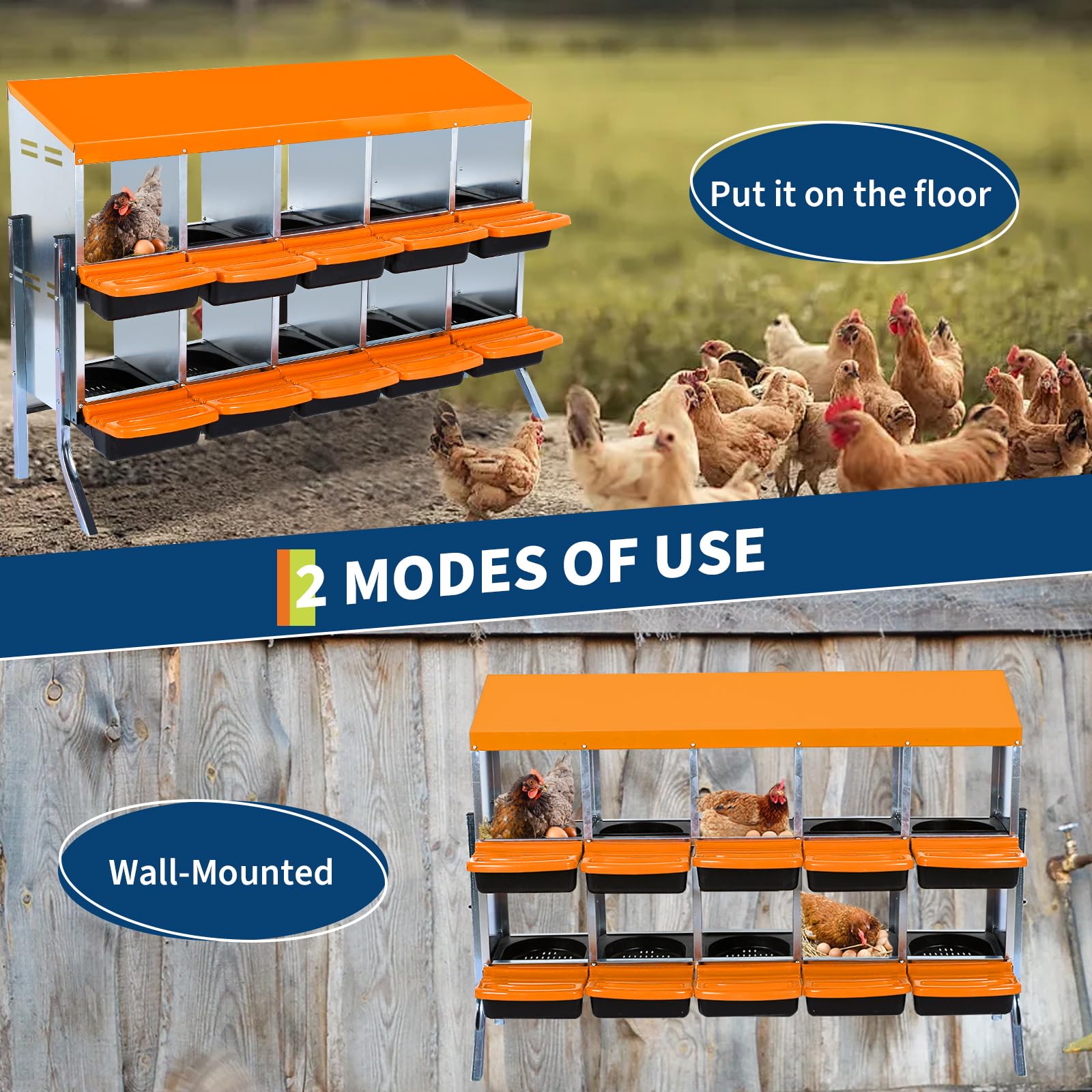 DEXSO NOVA-CX8L755B2M Chicken-Coops-Rabbit-Hutches - View #5