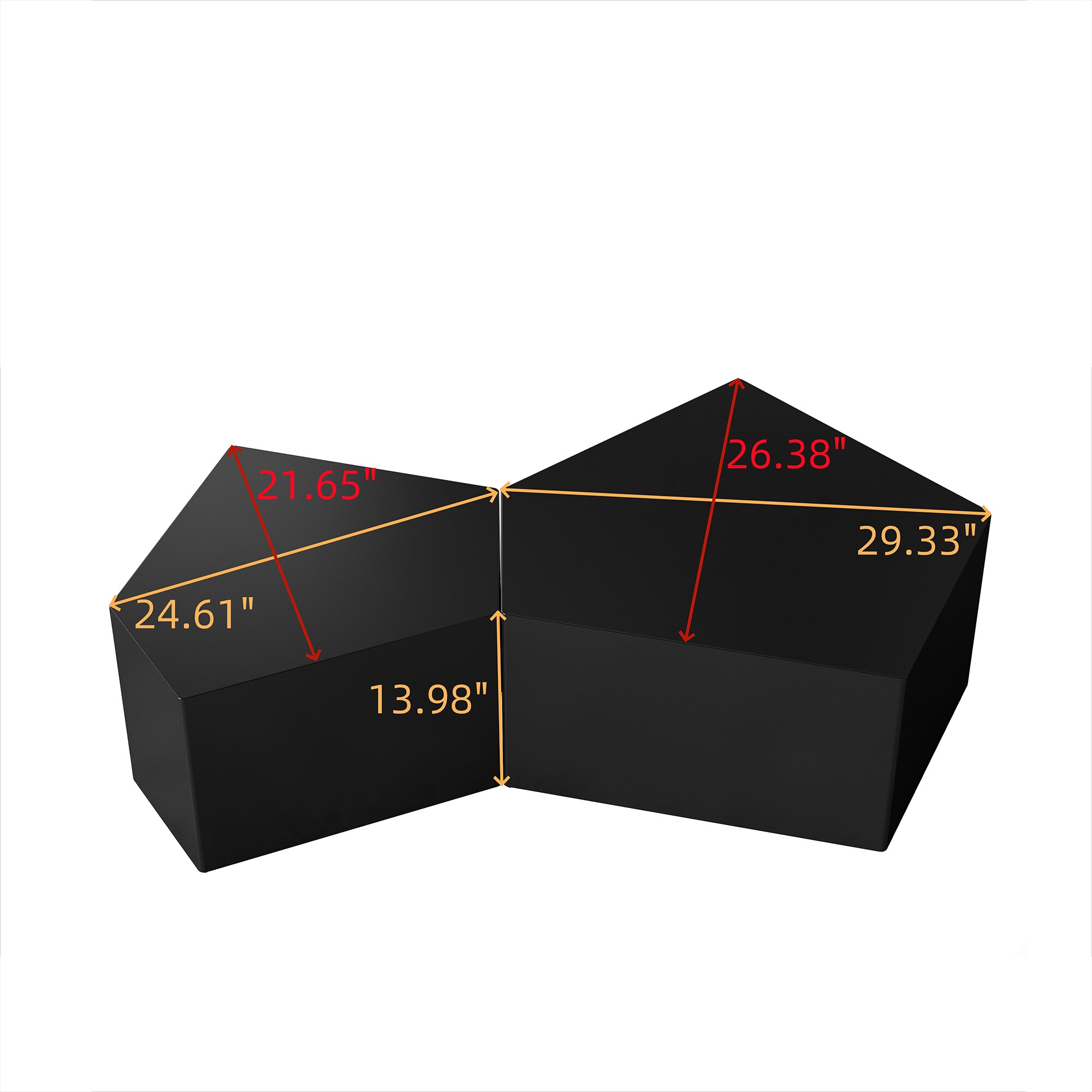 SINOFURN SYB930066BK Coffee-Tables - View #5