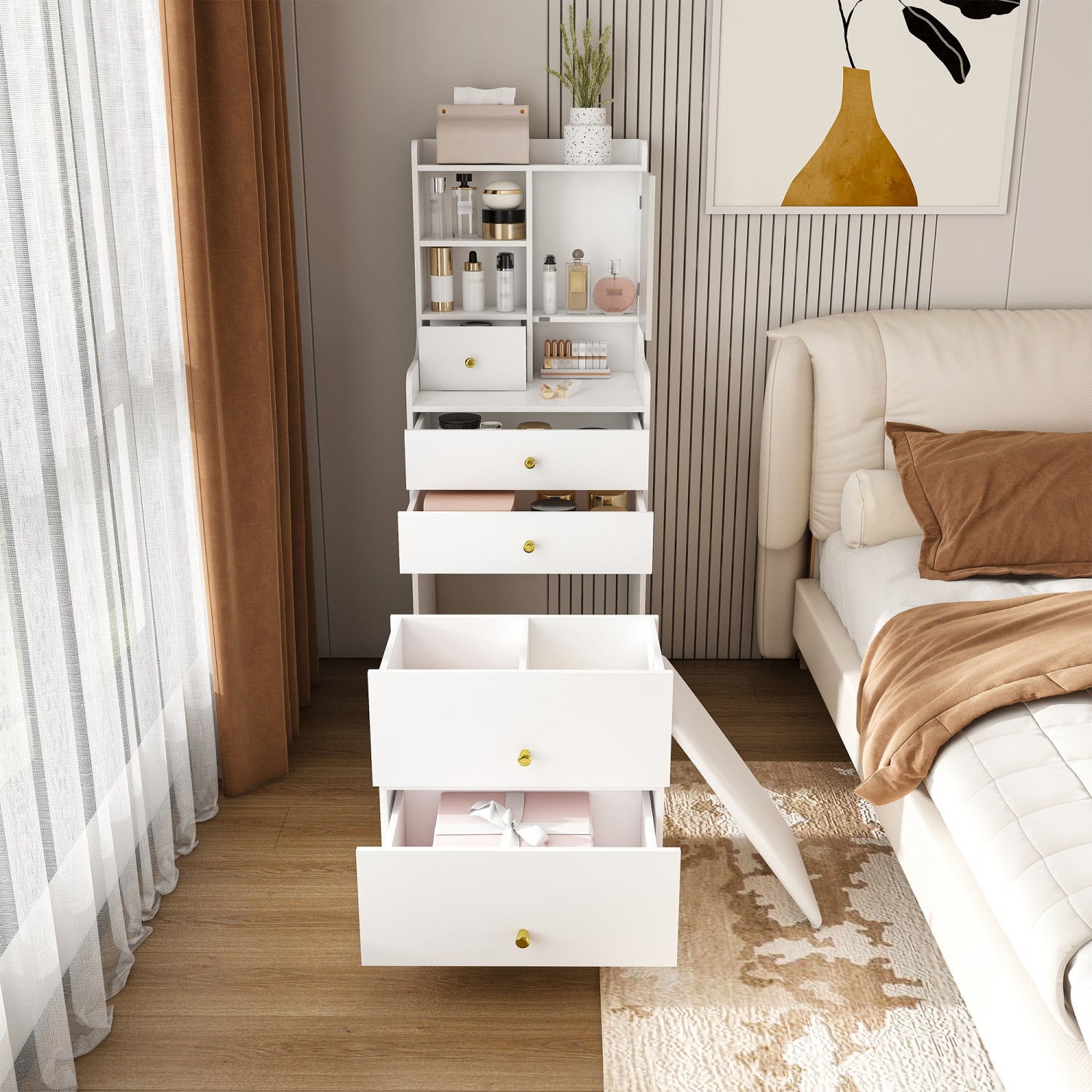GZMR GM-W9331 Bedroom-Vanities - View #2
