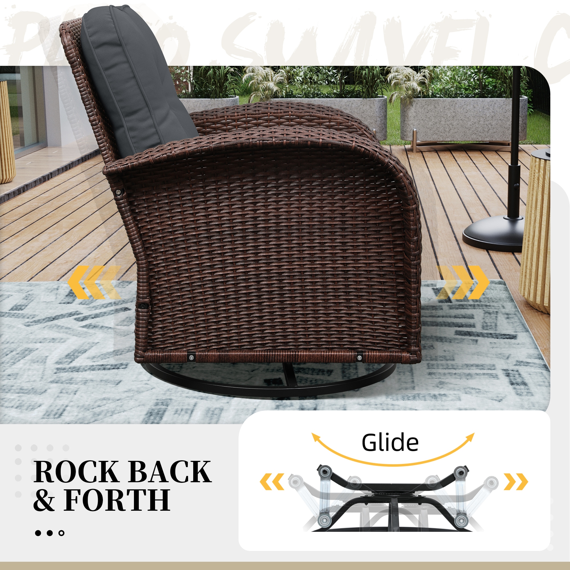 UPHA PL-2CZY11-42QBE-Z3 Patio-Conversation-Sets - View #7