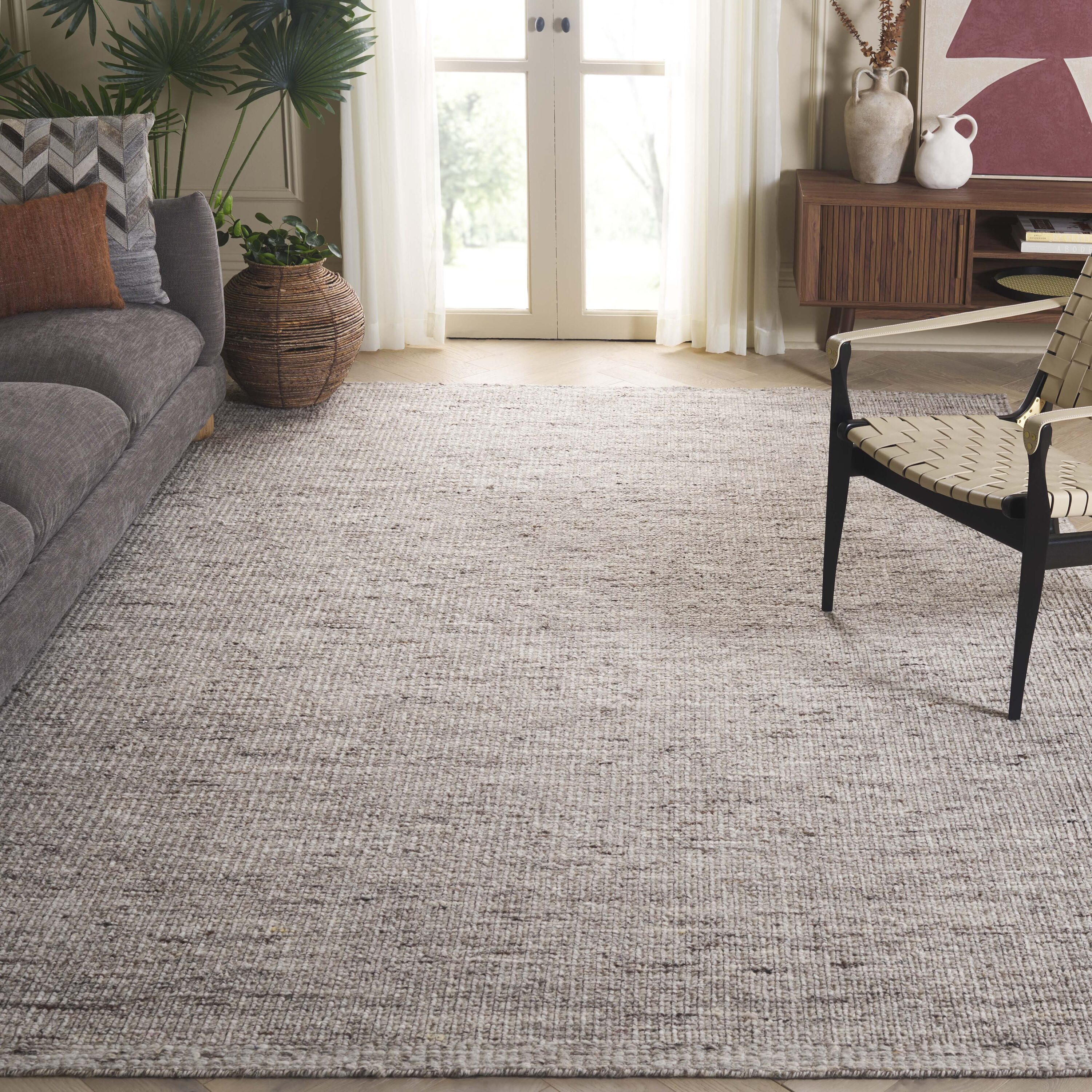  Mirage 775 Taupe/Brown Solid / Tonal 6ft x 9ft Medium Rectangle Rug