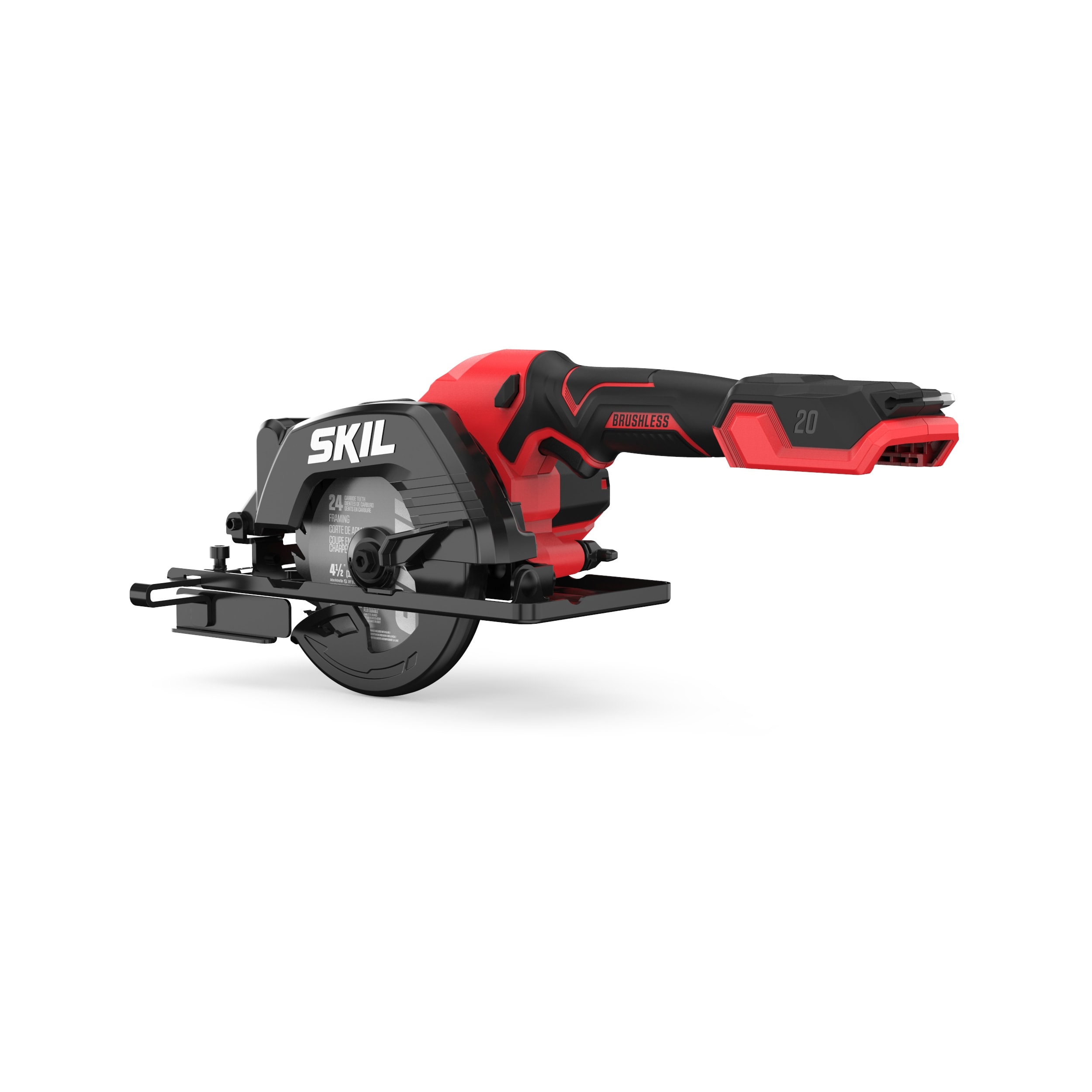 SKIL PWR CORE Compact 20 volt 4 1 2 in Brushless Cordless Circular