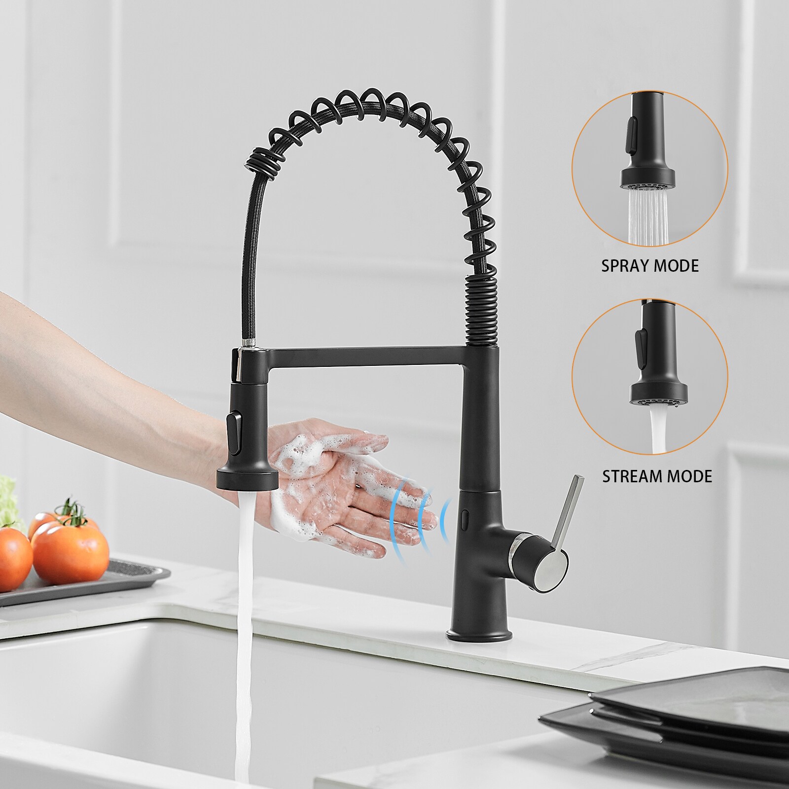 Fapully FA-B-1011B-IS Kitchen-Faucets - View #2