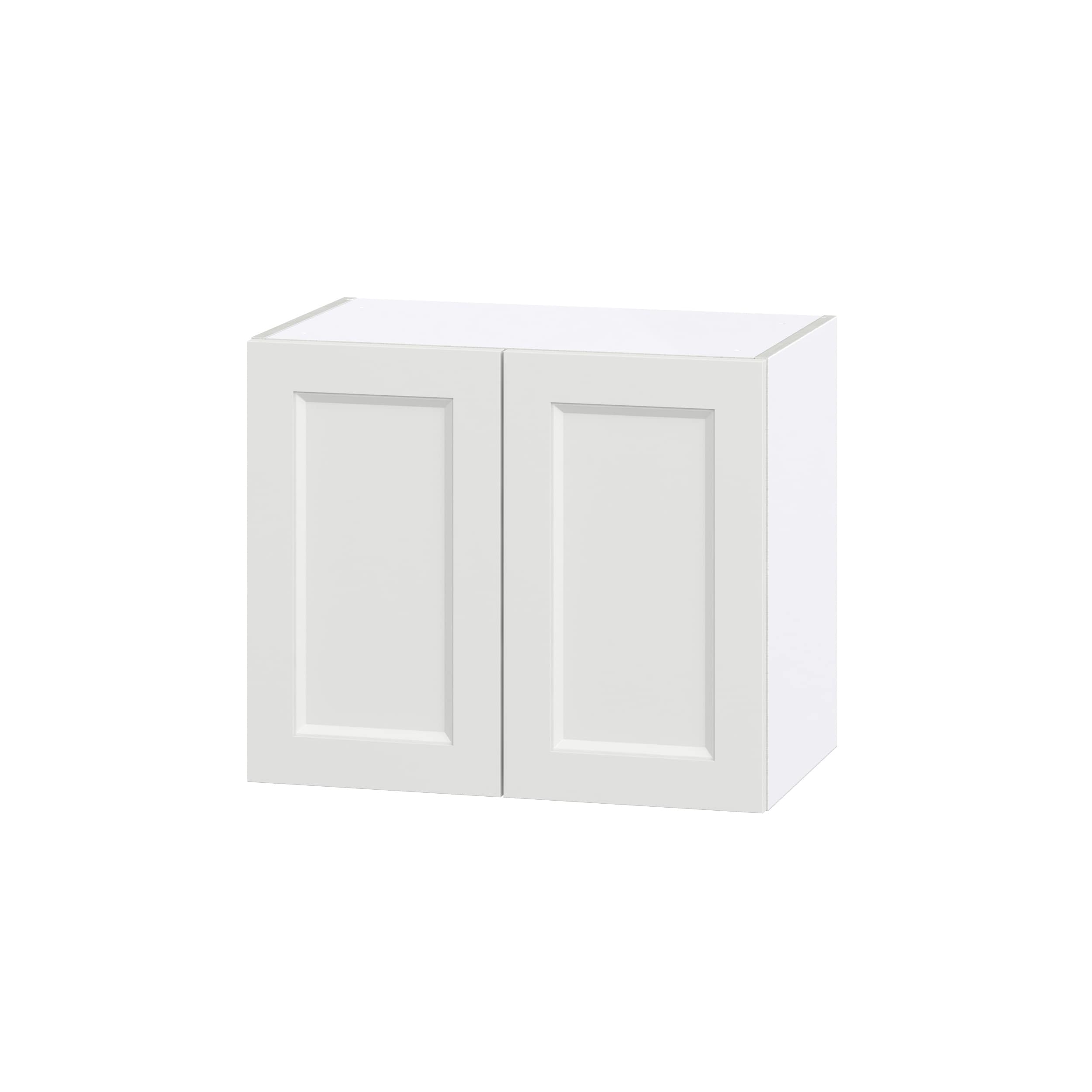 Hugo&Borg Riviera 24-in W x 20-in H x 24-in D Bright White Wall Fully Assembled Cabinet (Recessed Panel Shaker Door Style)
