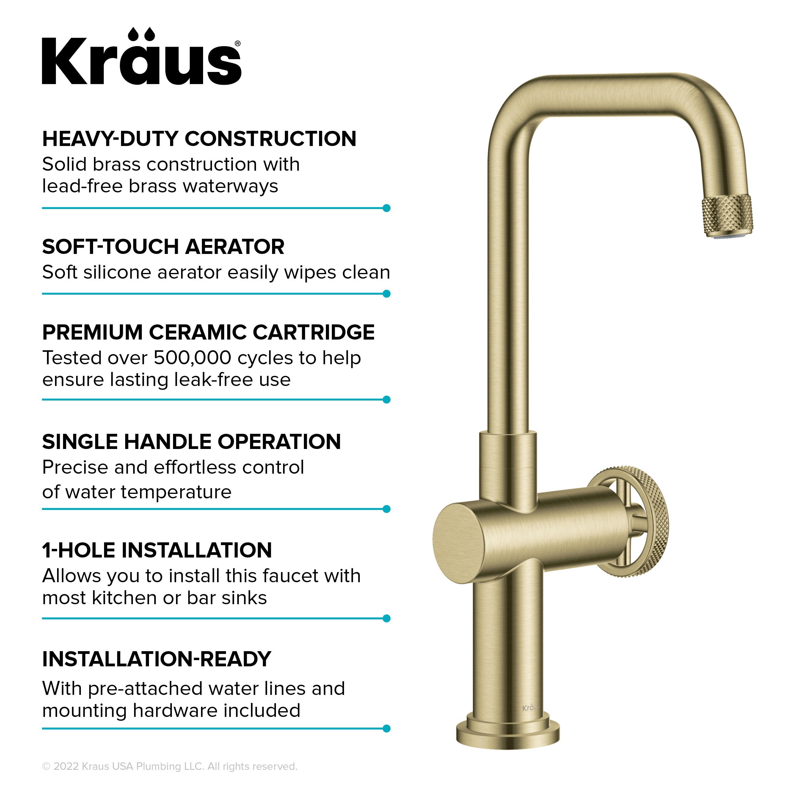 Kraus KPF-3127BG Kitchen-Faucets - View #10