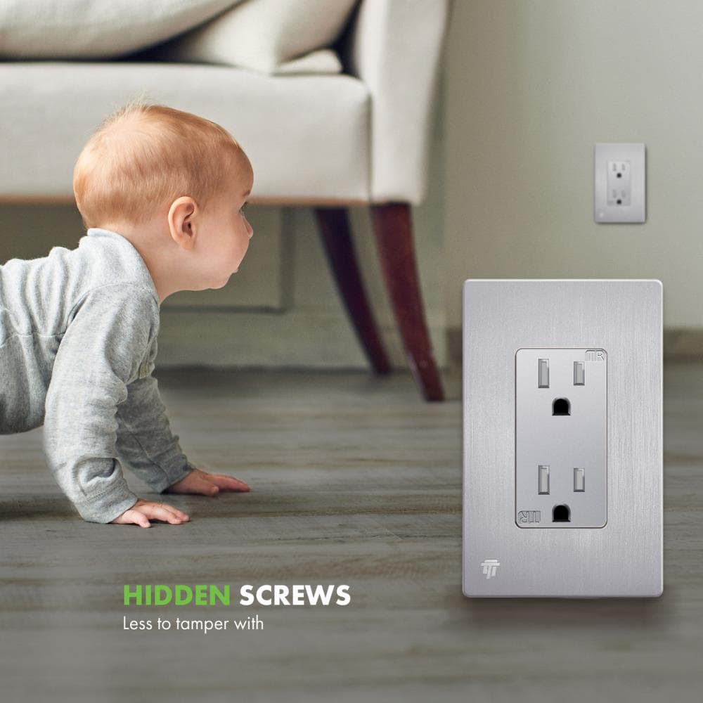 Enerlites SI8831-BSV Electrical-Wall-Plates - View #3