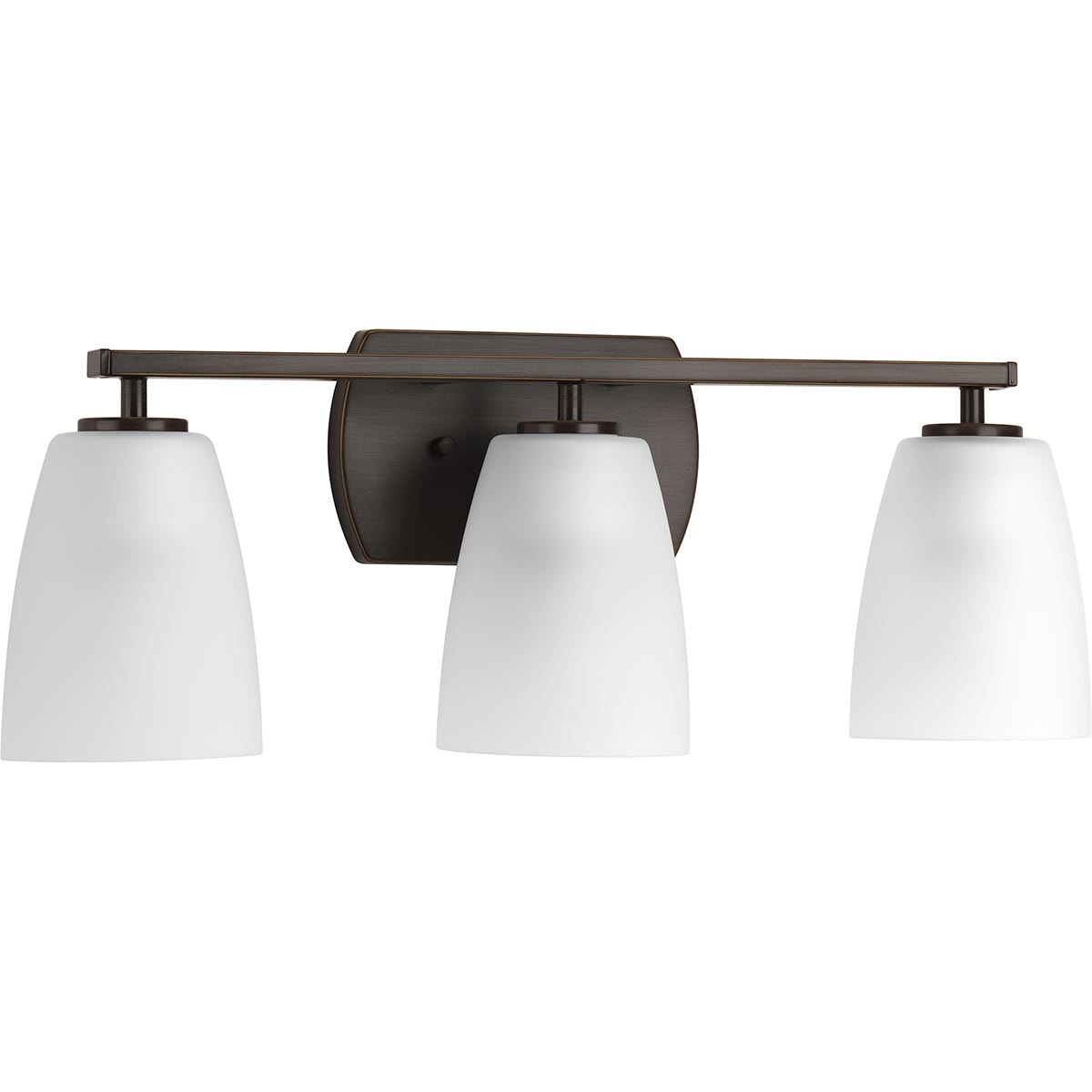 Progress Lighting P300133-020 Leap 22.87-in 3 -Light Antique Bronze Modern/contemporary Vanity light