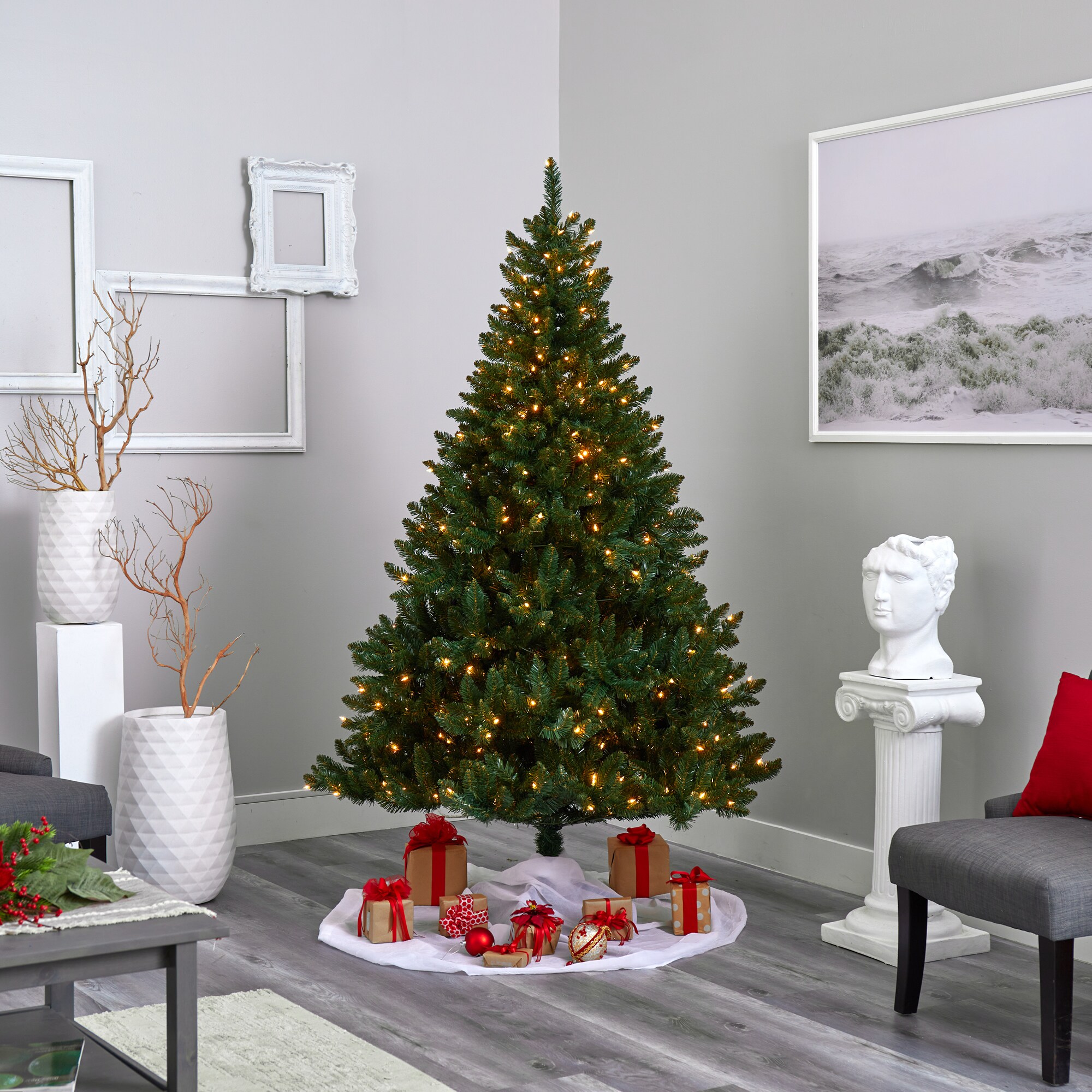 Nearly Natural T1915 Artificial-Christmas-Trees - View #3